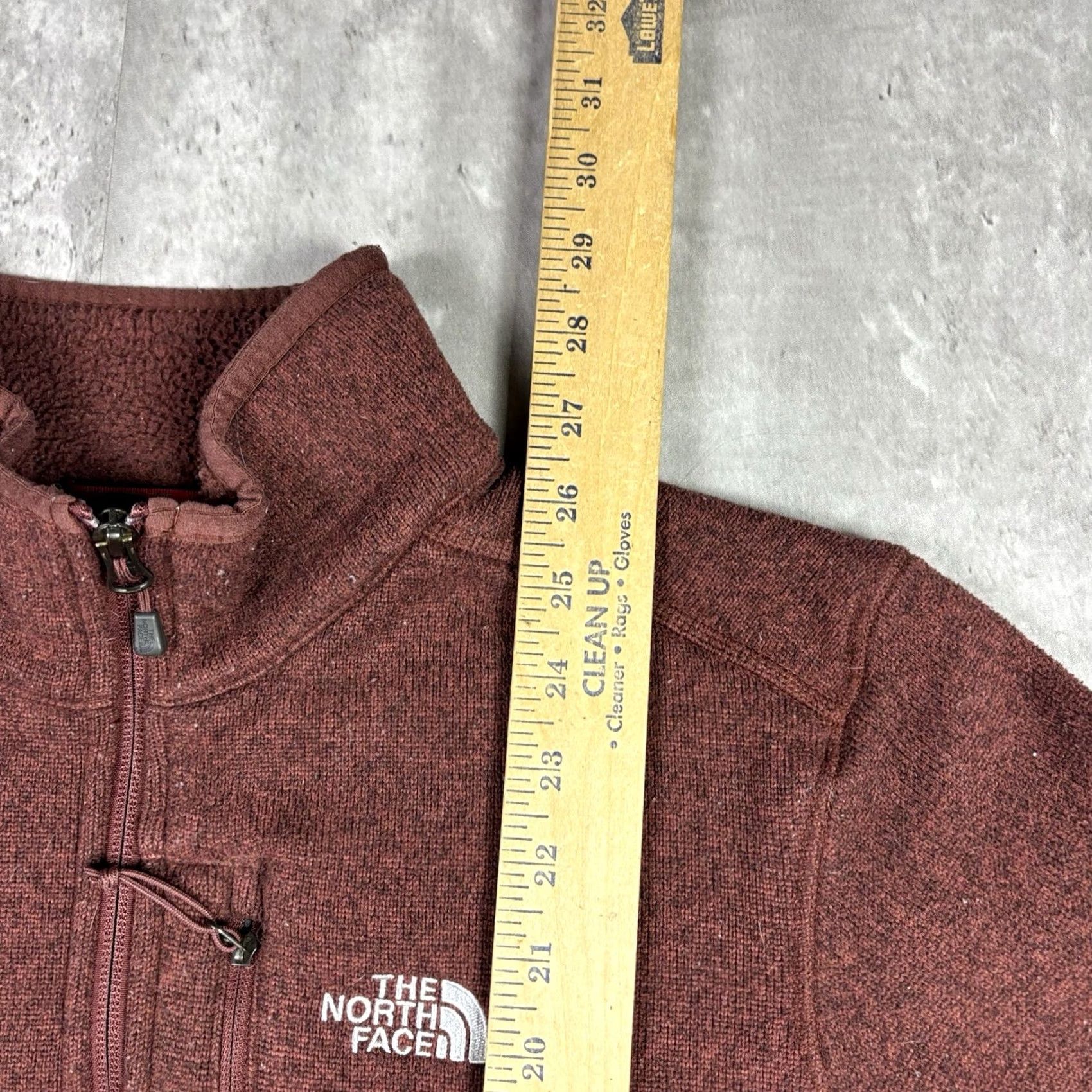 The North Face The North Face Men’s Fleece Quarter Zip Pullover Sweater Orange L Small Size US L / EU 52-54 / 3 - 4 Thumbnail