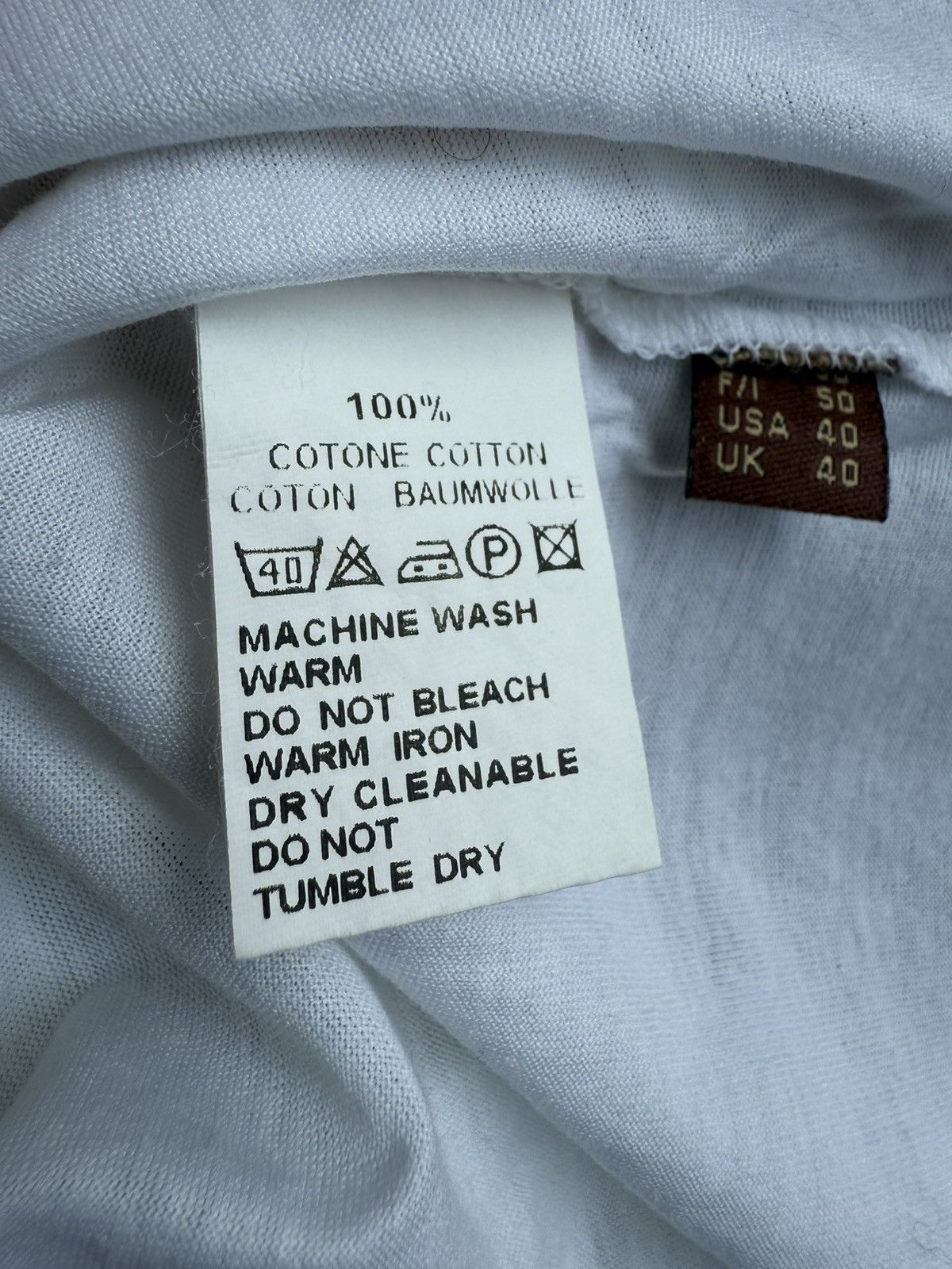 Bally Bally white polo 40/50 Size US M / EU 48-50 / 2 - 6 Thumbnail