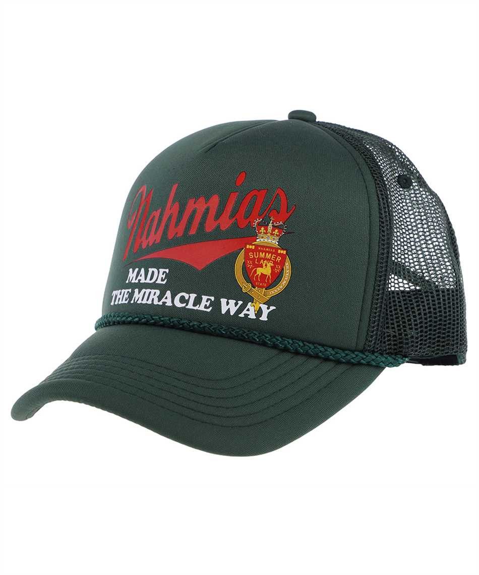 image of Nahmias O1Mle0424 Size: Os Miracle Way Trucker Hat In Green, Men's
