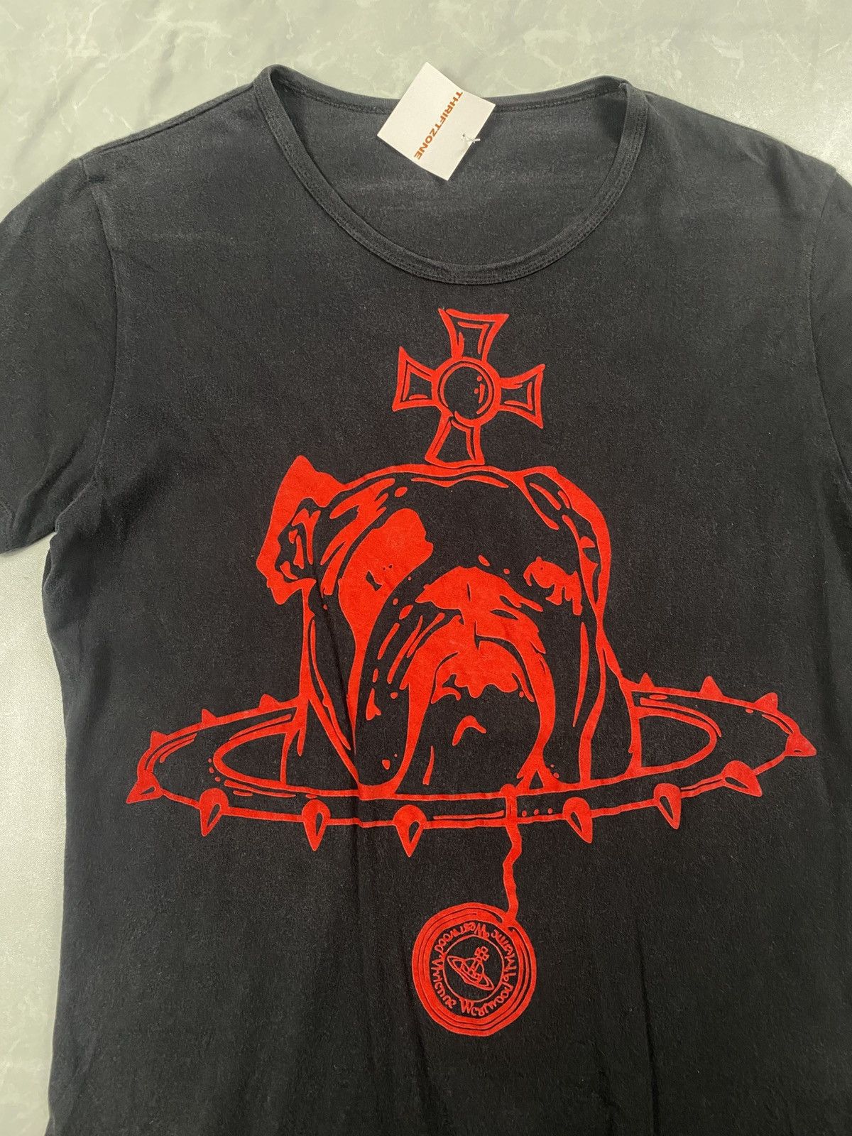 Vivienne Westwood Rare Vintage Vivienne Westwood Punk Goth Baby Tee Slimfit Size M / US 6-8 / IT 42-44 - 2 Thumbnail