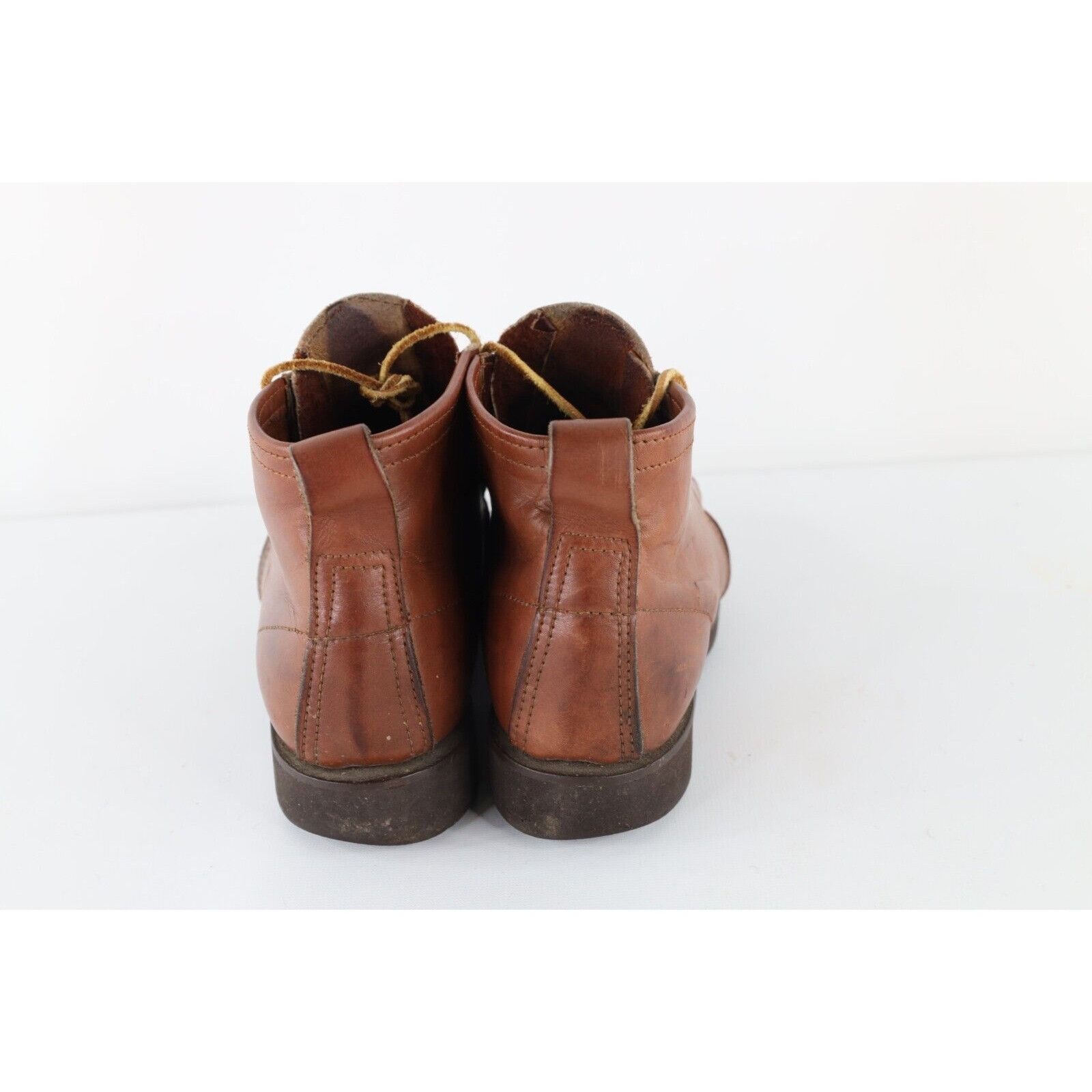Orvis × Vintage Vintage 90s Orvis Gokey Distressed Leather Moc Chukka Boots Size US 8.5 / EU 41-42 - 5 Thumbnail