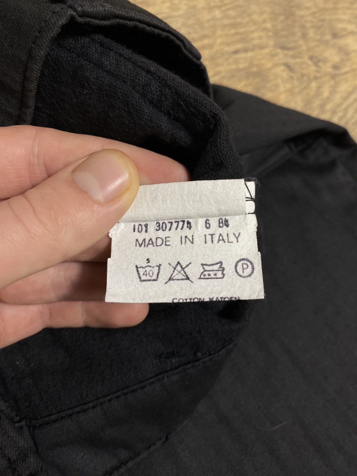 Levi's VINTAGE LEVI'S Trousers Black MADE IN ITALY Utility Workwear Size US 31 - 6 Thumbnail