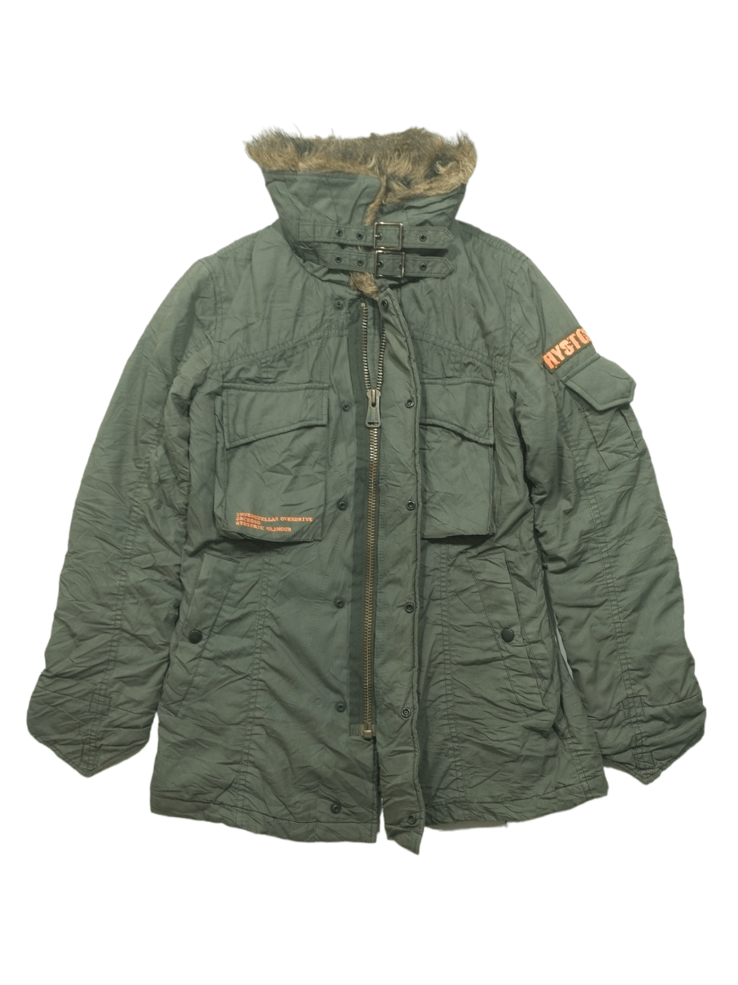 Hysteric Glamour Hysteric Glamour Military Fur Parka ~ Vkei Style Size US M / EU 48-50 / 2 - 2 Thumbnail
