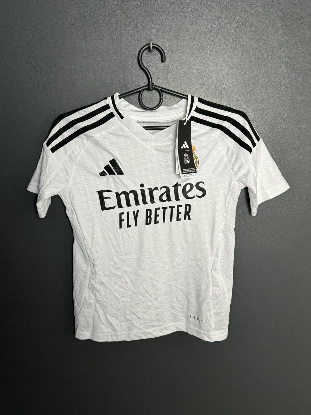 Adidas KIDS New Real Madrid 24/25 Home Football Jersey T-Shirt Size US XS / EU 42 / 0 - 1 Thumbnail