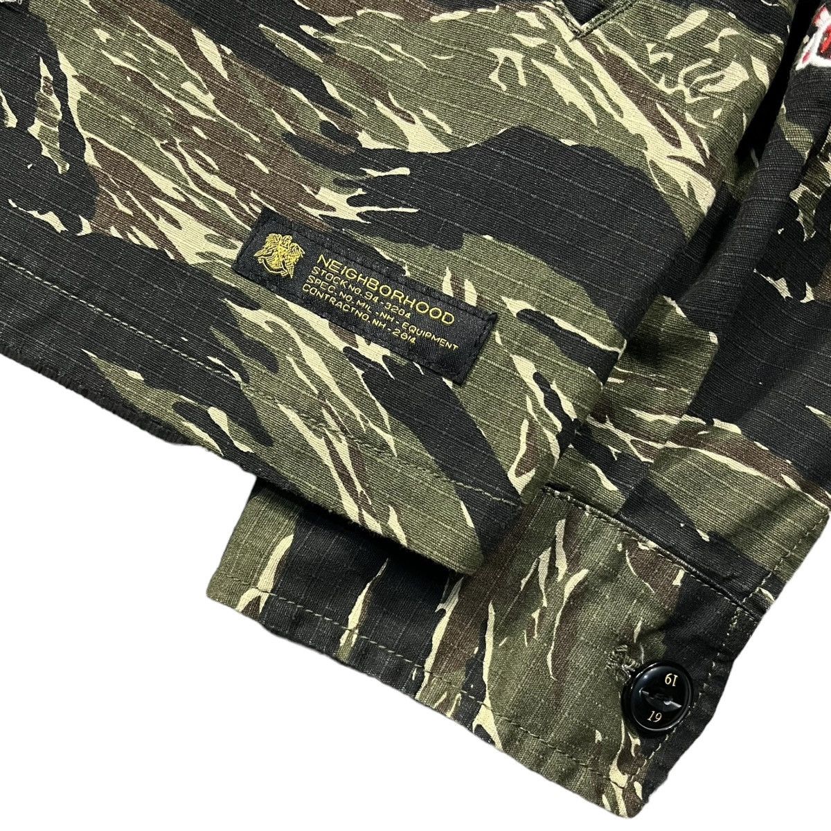 Neighborhood Neighborhood Tiger Camo Souvenir Jacket Embroidery Size US L / EU 52-54 / 3 - 6 Thumbnail