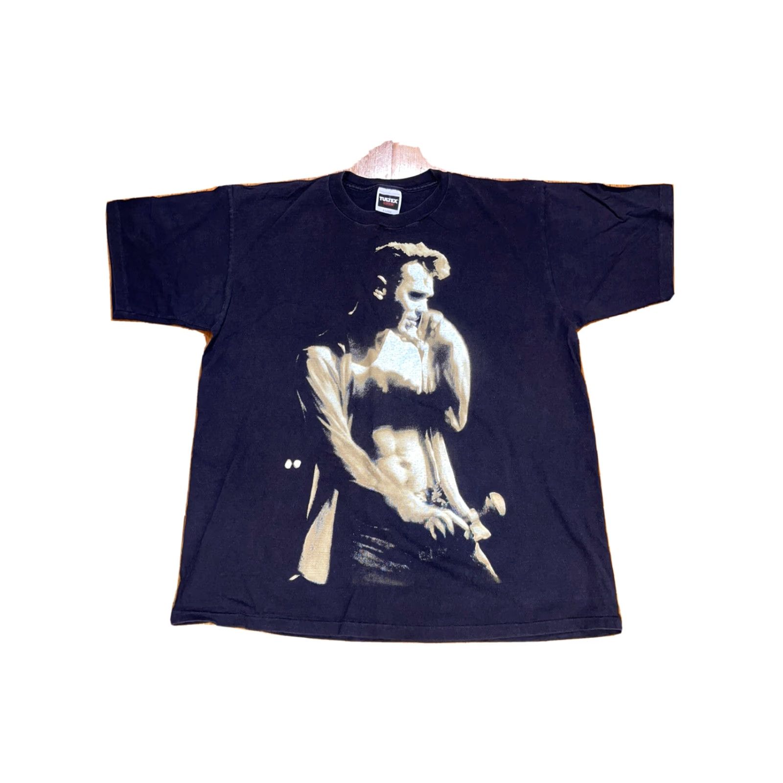 Tultex VINTAGE Morrissey Your Arsenal The Smiths Graphic Tee Shirt XL Black 1992 1990s Tultex Shirt Mens Size US XL / EU 56 / 4 - 2 Thumbnail