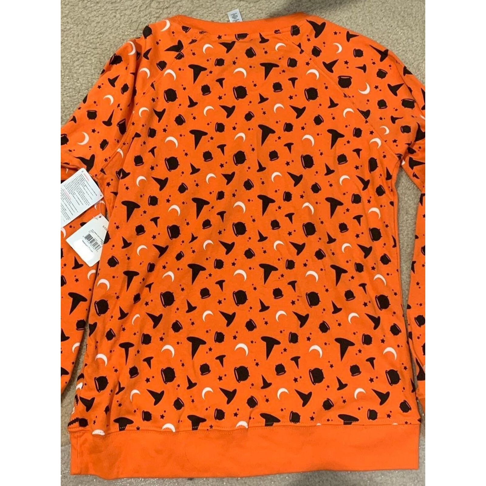 Other 2 Halloween Tops T-Shirts sweatshirt Trick or Treat lights Size S / US 4 / IT 40 - 10 Thumbnail