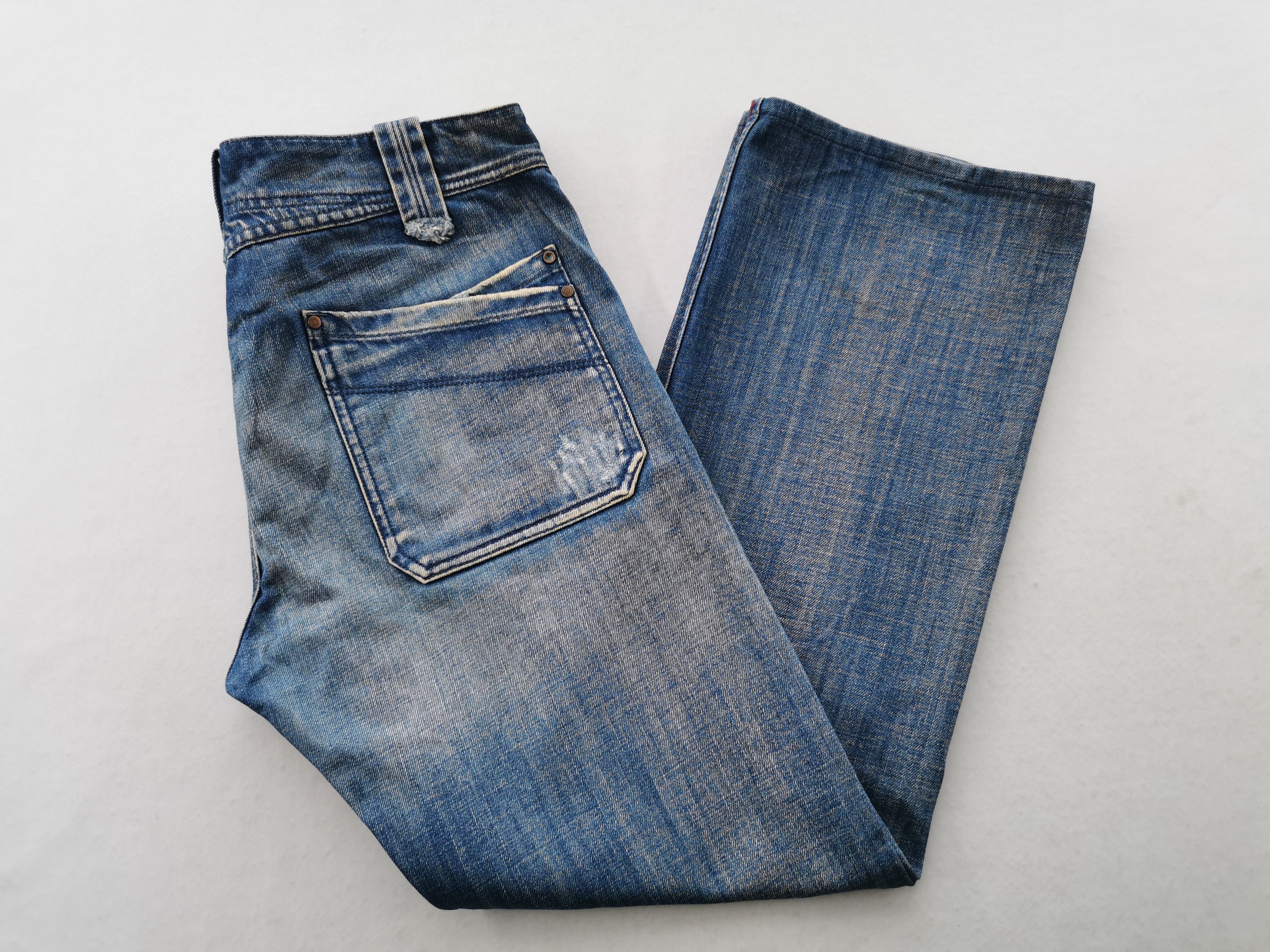 Diesel Vintage 90s Diesel Industry Denim Jeans Size 34 Size US 34 / EU 50 - 5 Thumbnail