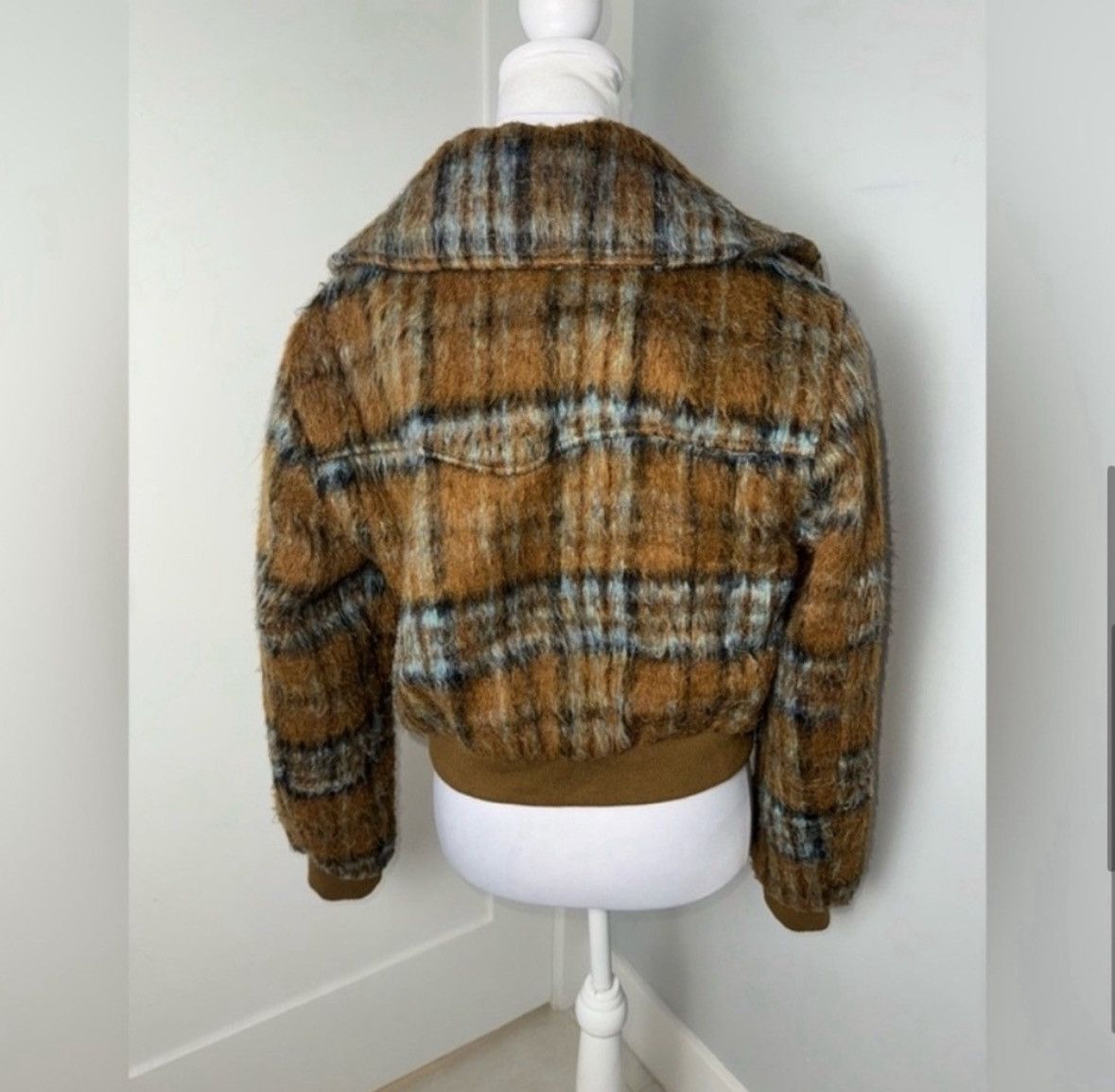 7 For All Mankind 7 For All Mankind Alicia Plaid Bomber Jacket/MEDIUM Size M / US 6-8 / IT 42-44 - 6 Thumbnail