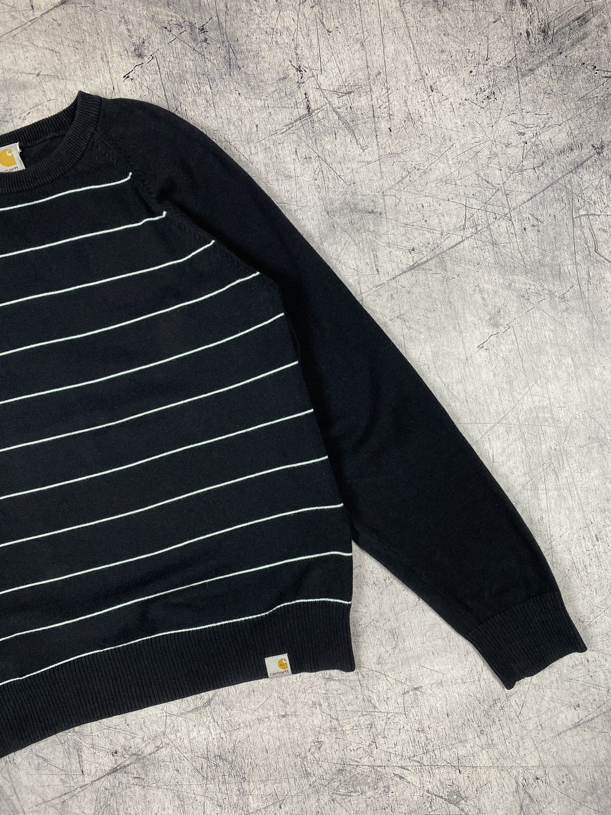 Carhartt Vintage Carhartt Y2K Striped Sweatshirt Sweater Size US M / EU 48-50 / 2 - 4 Thumbnail