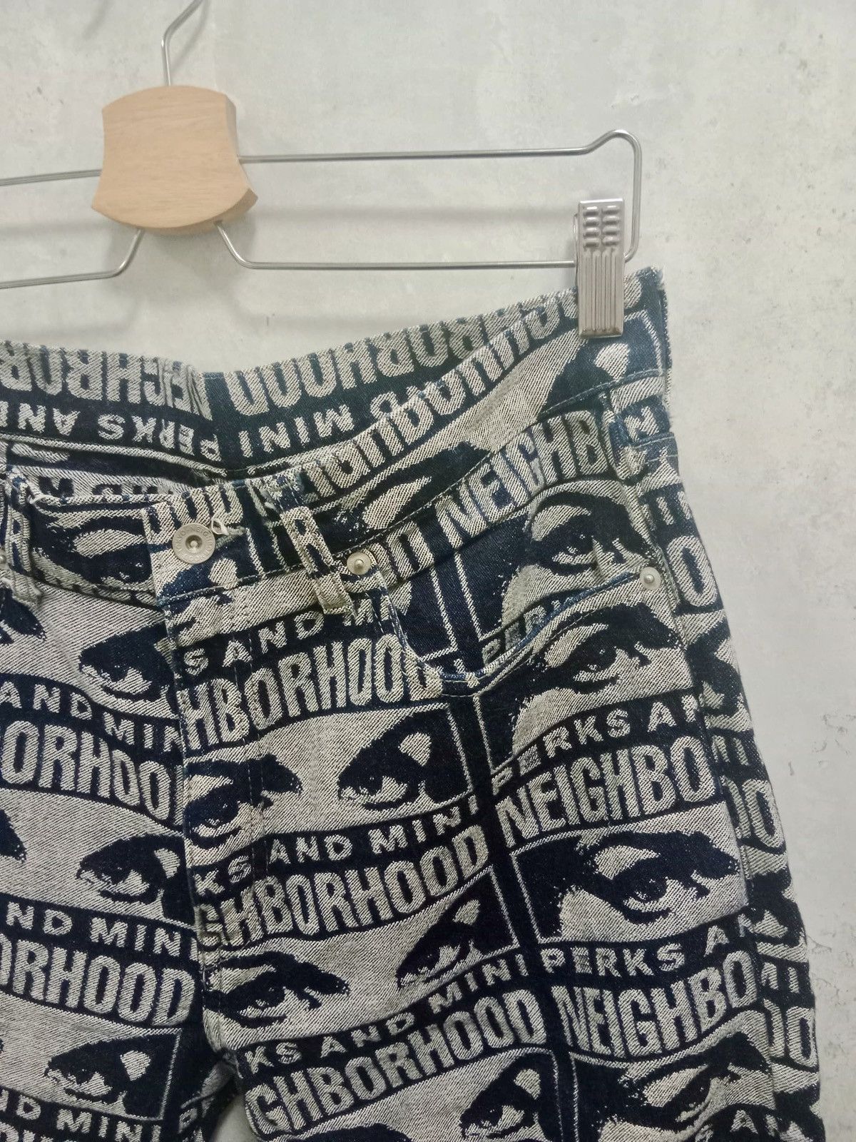Neighborhood × Perks And Mini Neighborhood x Perks and Mini denim jeans pants Size US 33 - 5 Thumbnail