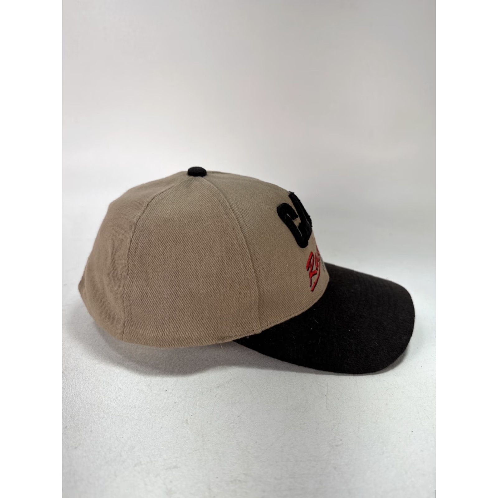 Vintage CYRK CAT Caterpillar Racing Cap Hat One Size Fits All SnapBack Embroidered NASCAR Hat Size ONE SIZE - 4 Thumbnail