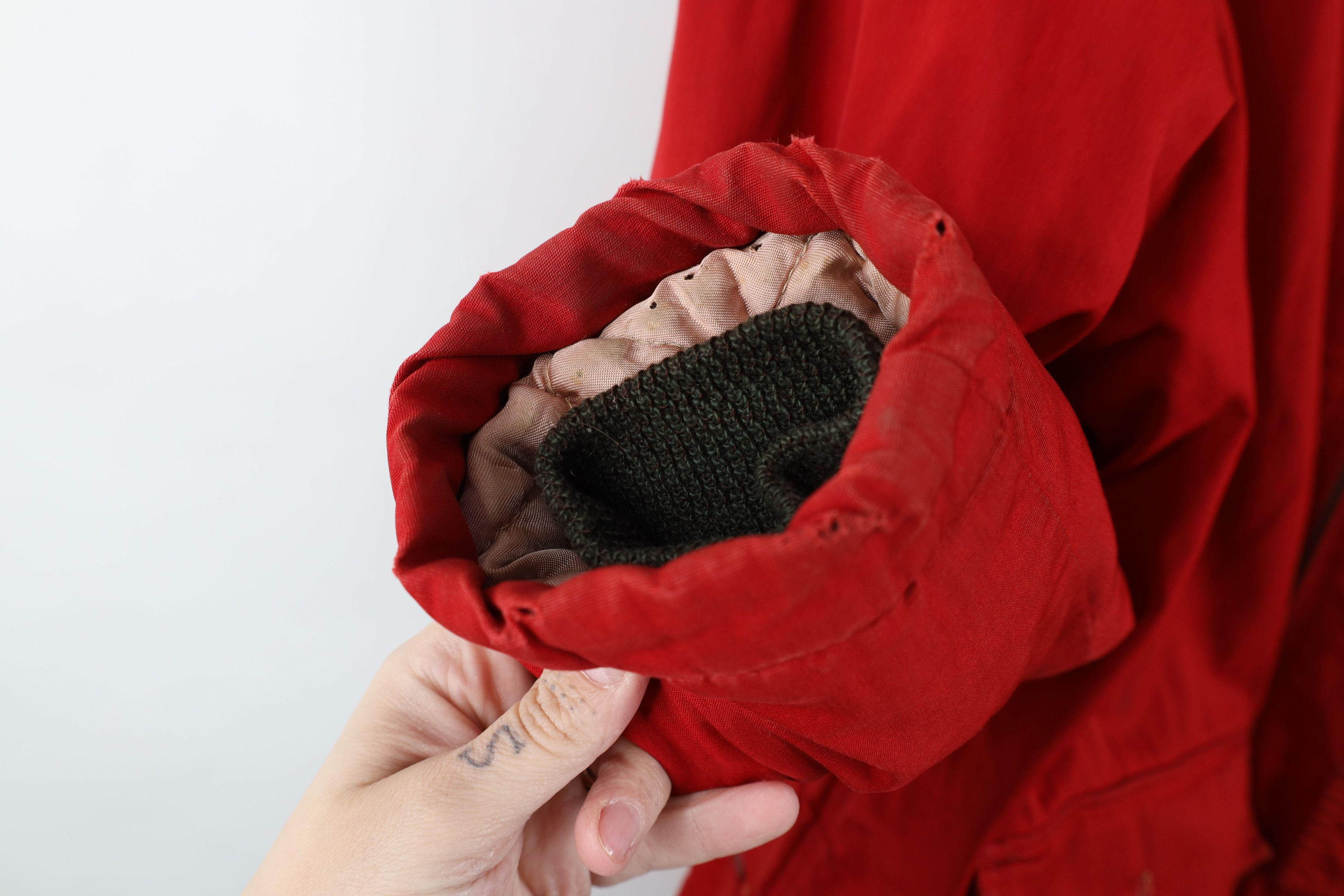 Vintage Vintage 50s 60s Streetwear Quilted Chore Jacket Red USA Size US M / EU 48-50 / 2 - 8 Thumbnail