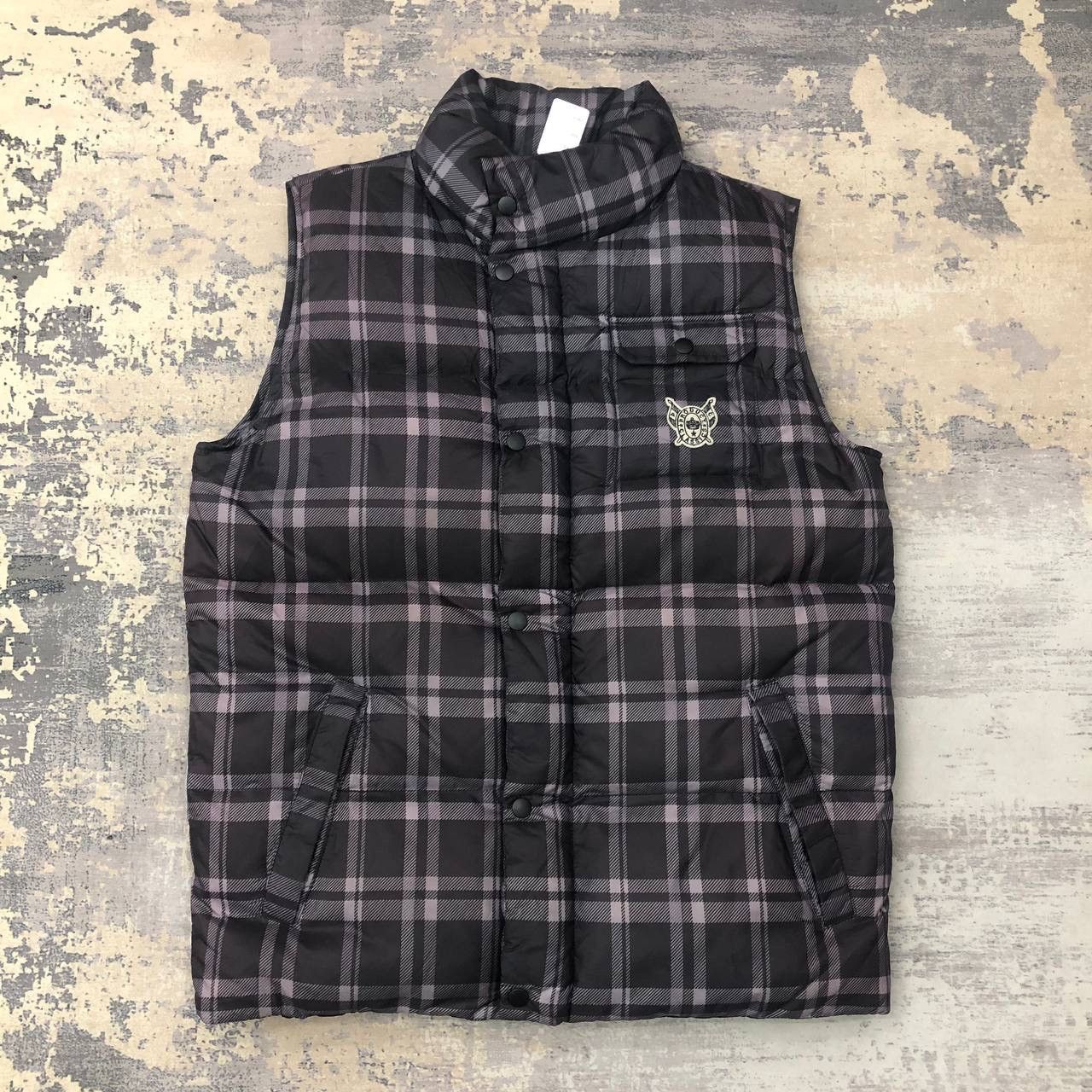 Japanese Brand Y684. PRODUCT TARTAN DOWN VEST JACKET Size US L / EU 52-54 / 3 - 1 Thumbnail