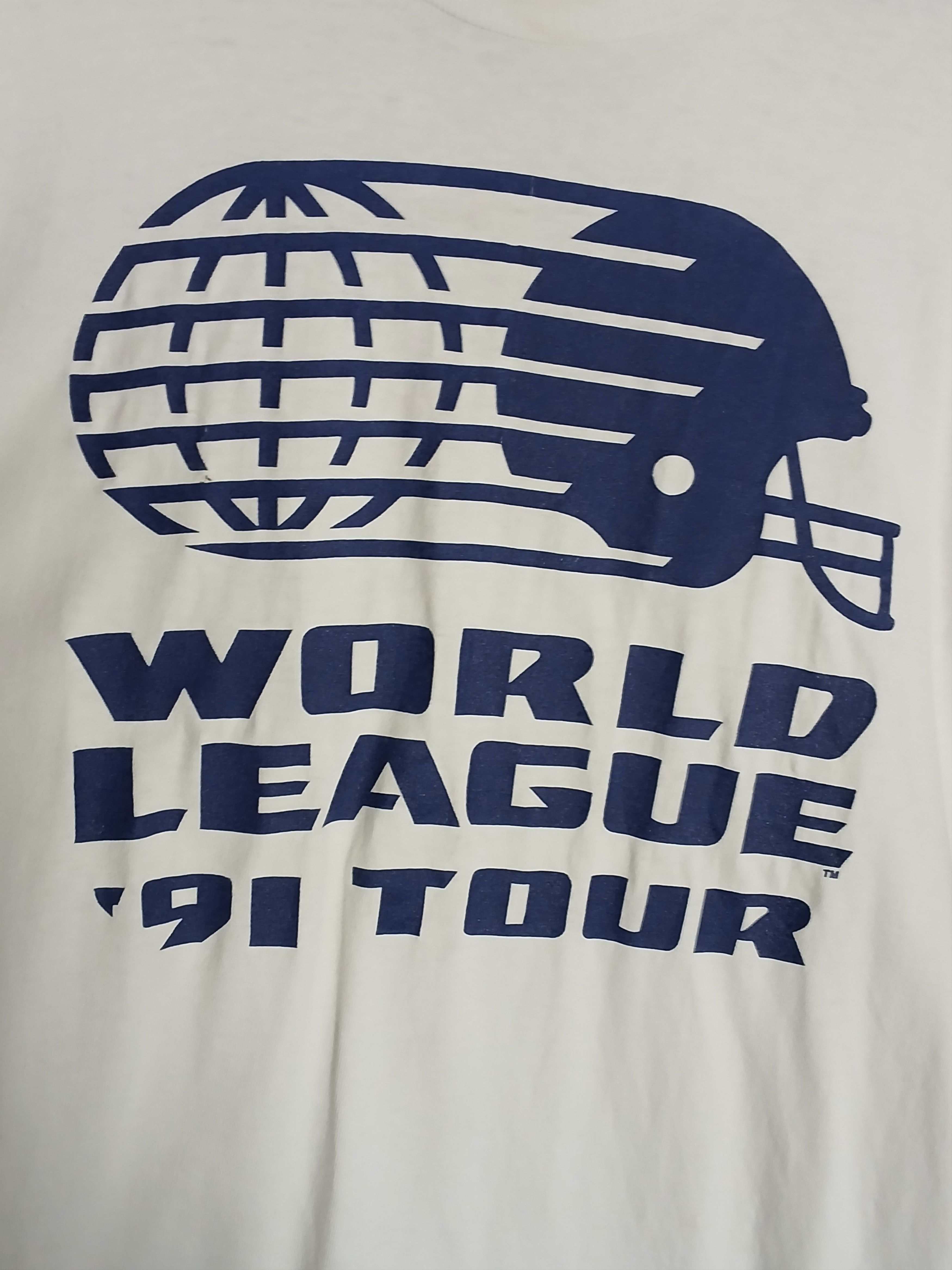 NFL × Vintage Vintage NFL World League Tour 1991 T-Shirt Size US XL / EU 56 / 4 - 3 Thumbnail