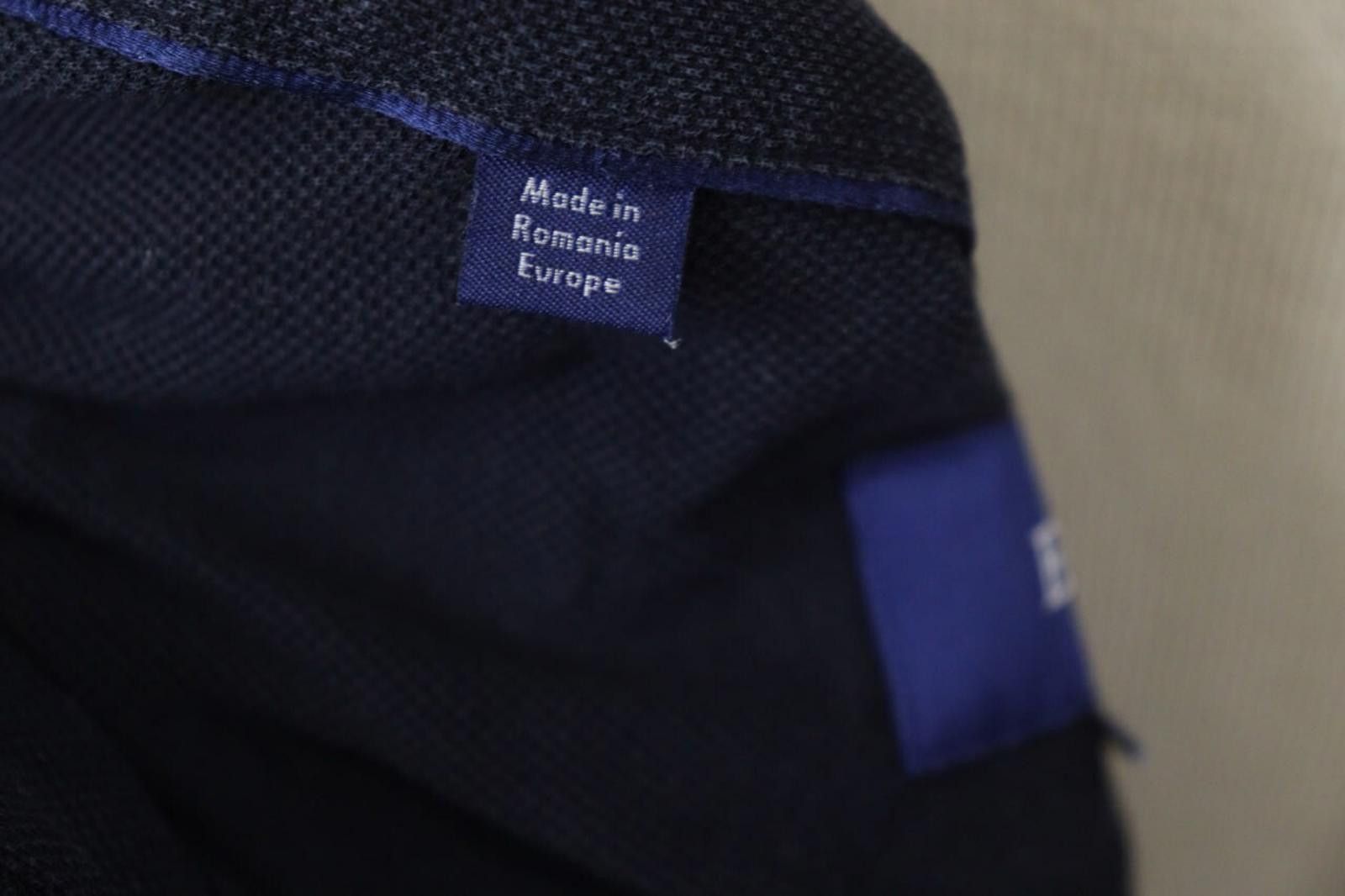 Eton Eton Navy 100% Cotton Slim Fit Button Down Shirt Size XS Size US XS / EU 42 / 0 - 12 Thumbnail