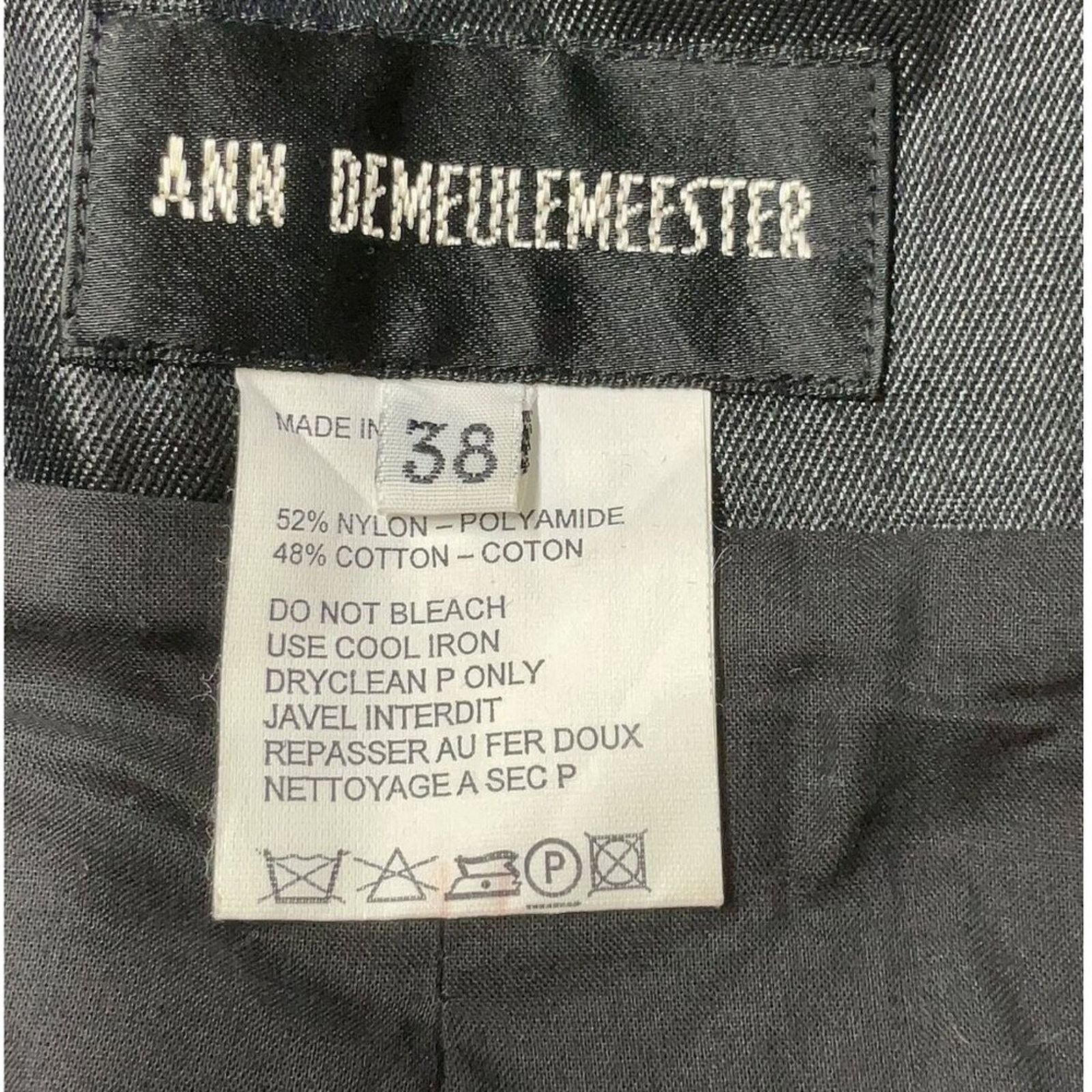 Ann Demeulemeester Vintage Ann Demeulemeester Vest Snaps + Zip Sides 38 EU 6 US Size S / US 4 / IT 40 - 3 Thumbnail