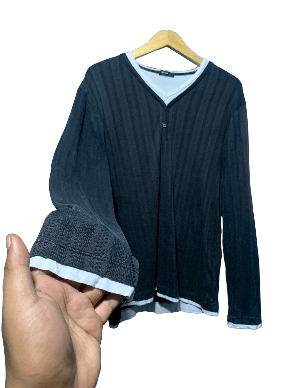 Comme Ca Ism Y2k Comme ca ism double layer gothic punk longsleeve Size US M / EU 48-50 / 2 - 2 Thumbnail