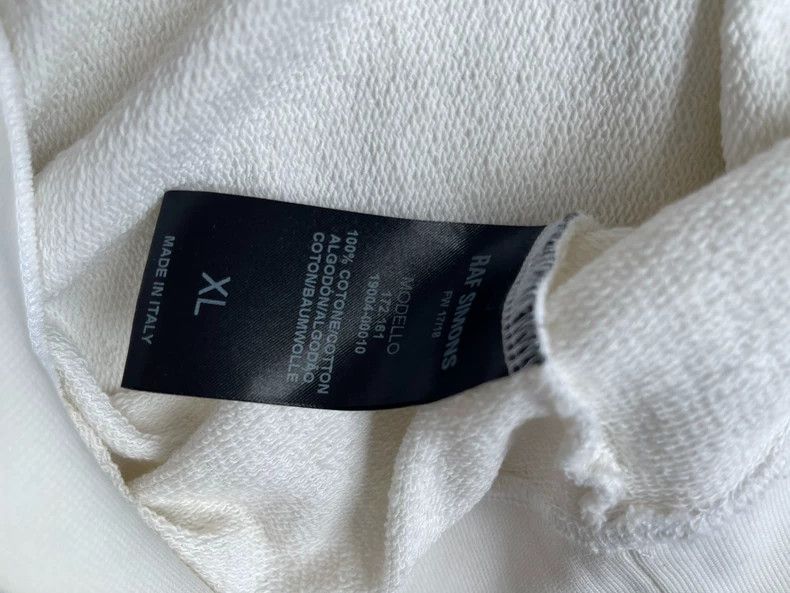 Raf Simons Raf simons Inverted THANK YOU hoodie Size US XL / EU 56 / 4 - 4 Thumbnail