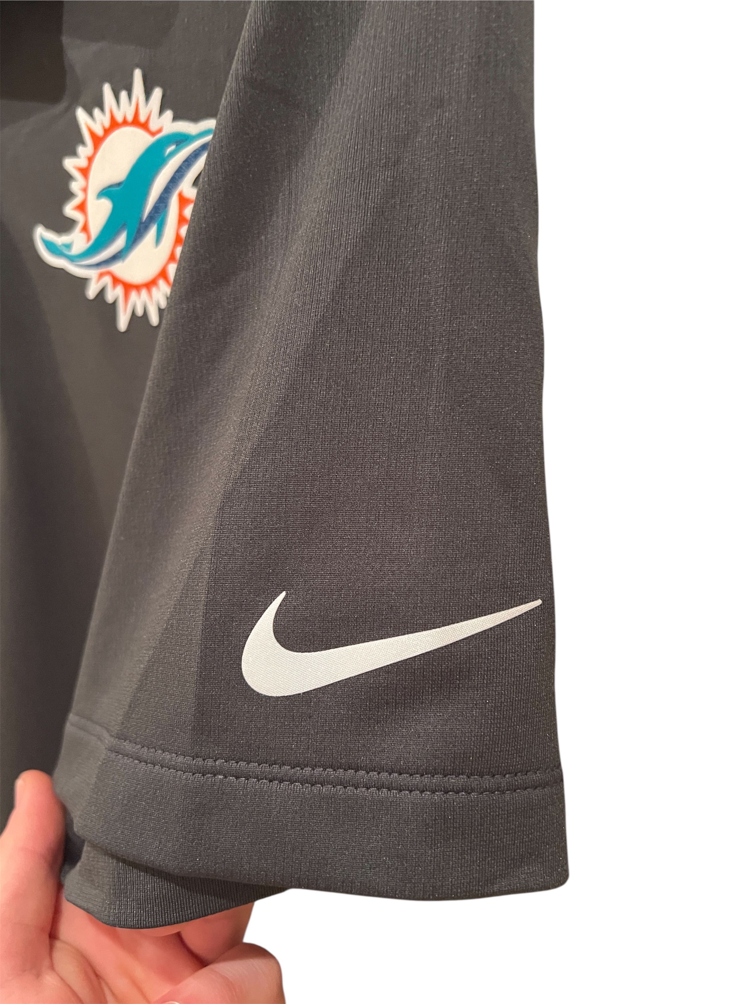 Nike Miami Dolphins Polo Size US L / EU 52-54 / 3 - 3 Thumbnail