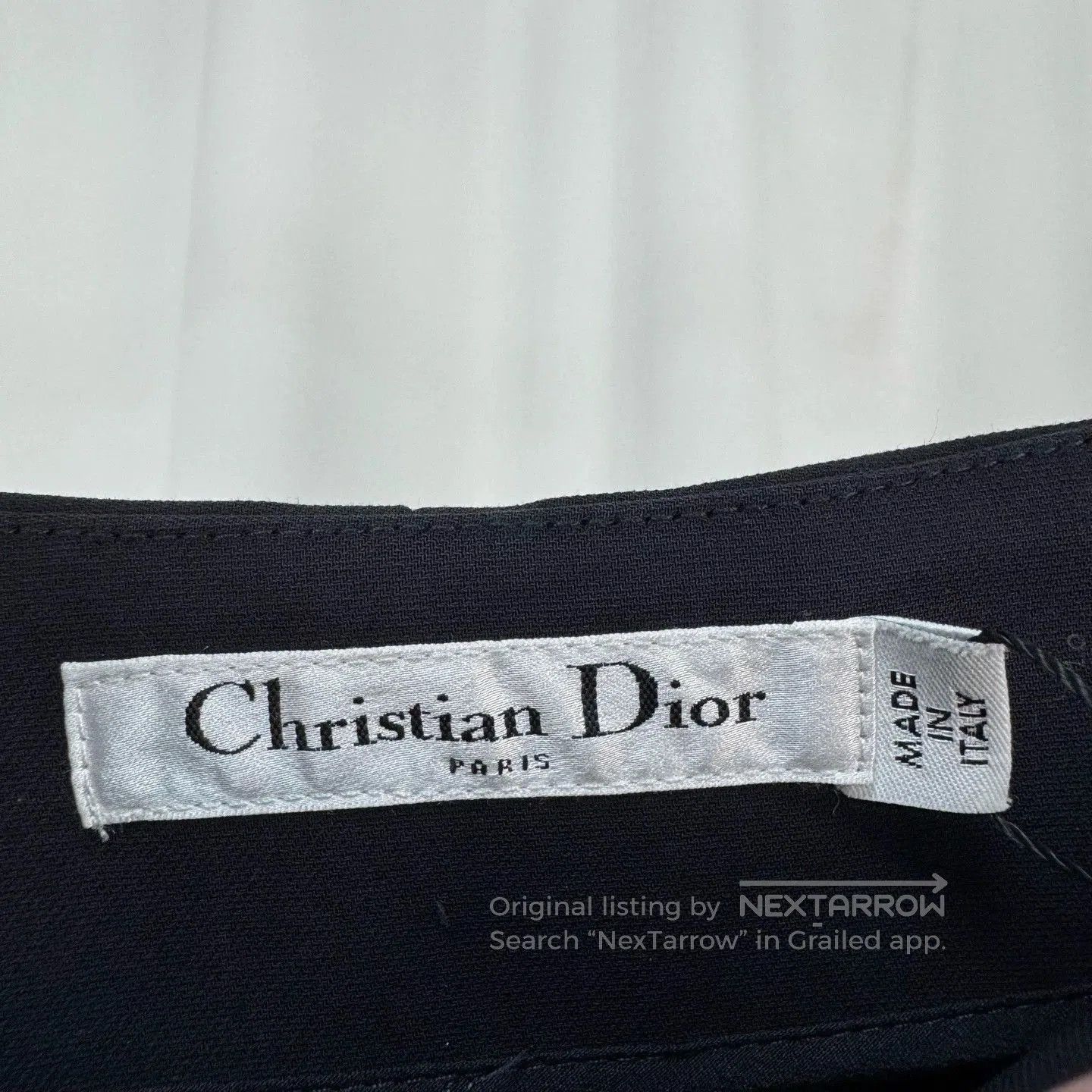 Dior dior black two-piece skirt pants set. Size US 38 / EU 54 - 7 Thumbnail
