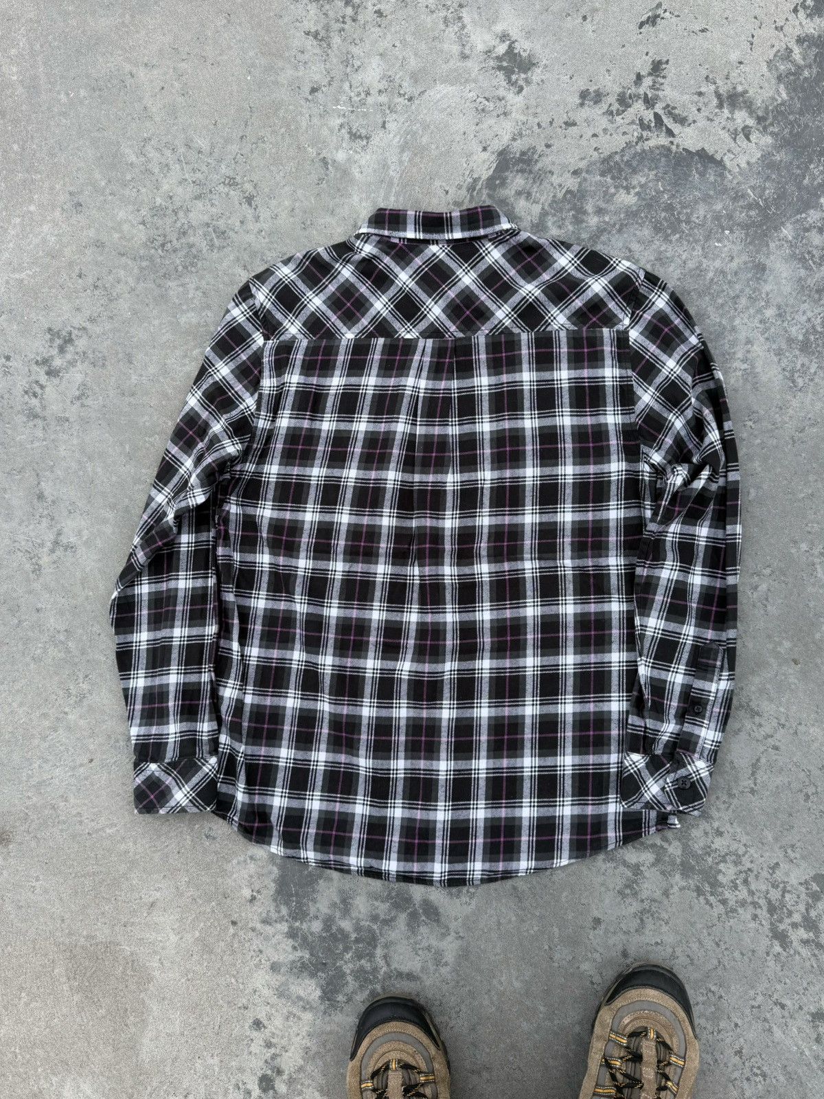 Carhartt Carhartt WIP Flannel Line Button Up Y2k Plaid Shirt Size US M / EU 48-50 / 2 - 7 Thumbnail