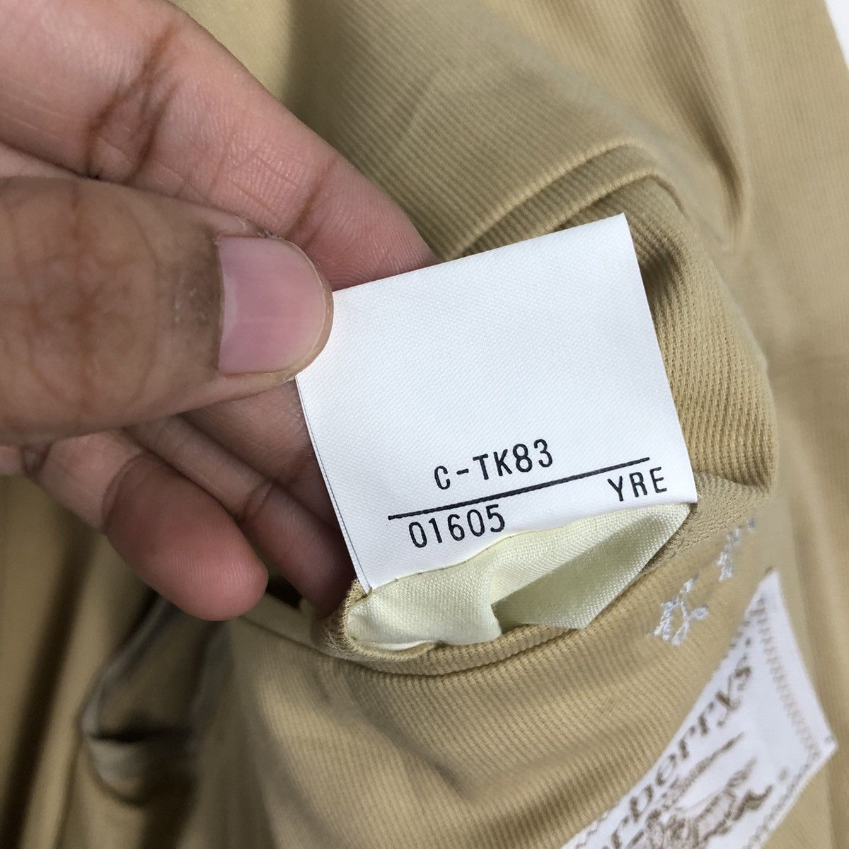 Burberry 📌Vintage Chore Jacket Burberrys Rich Brown Size US L / EU 52-54 / 3 - 20 Thumbnail