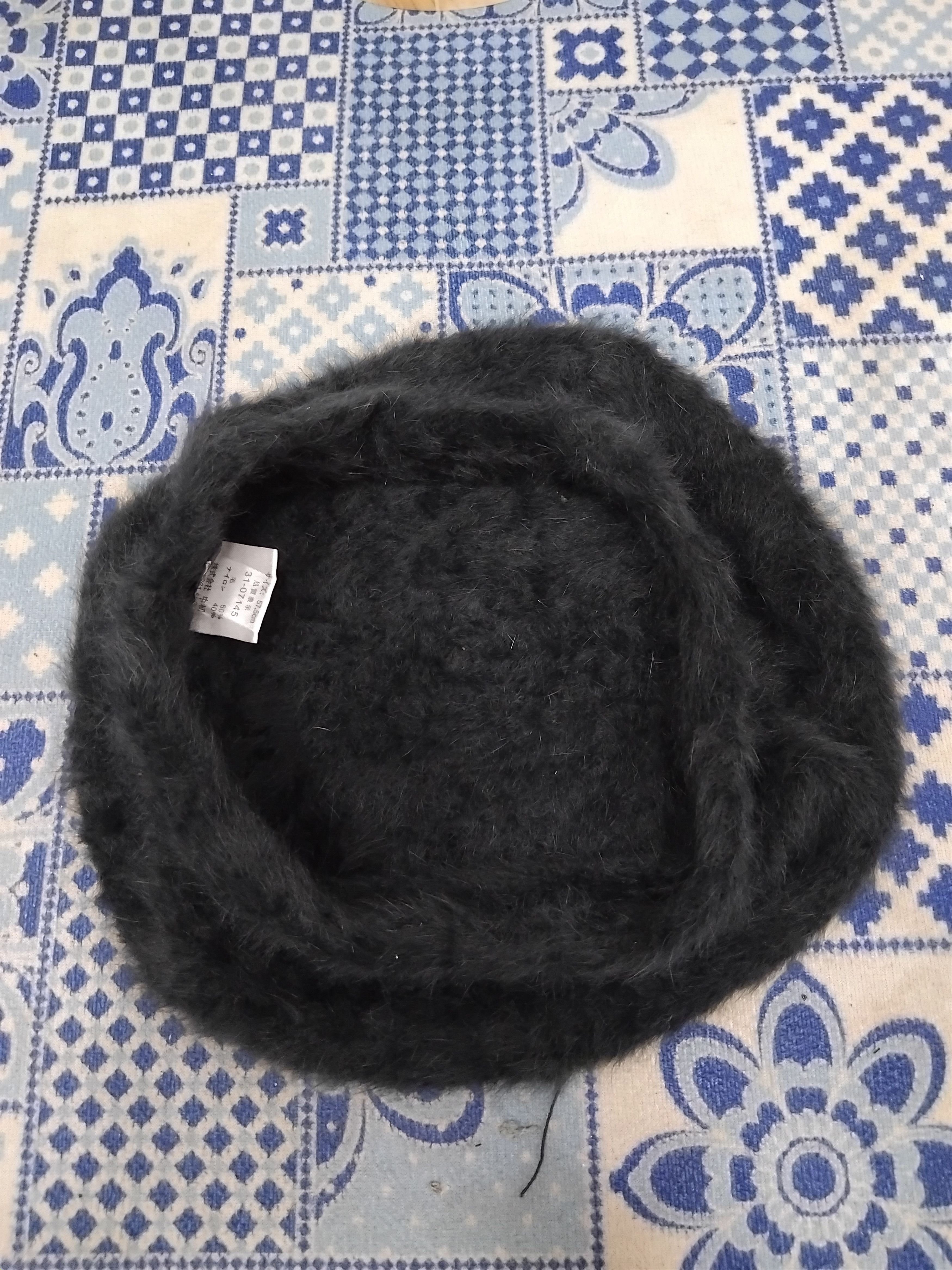 Other 💥2oz Japanese brand fur black hat Size ONE SIZE - 4 Thumbnail
