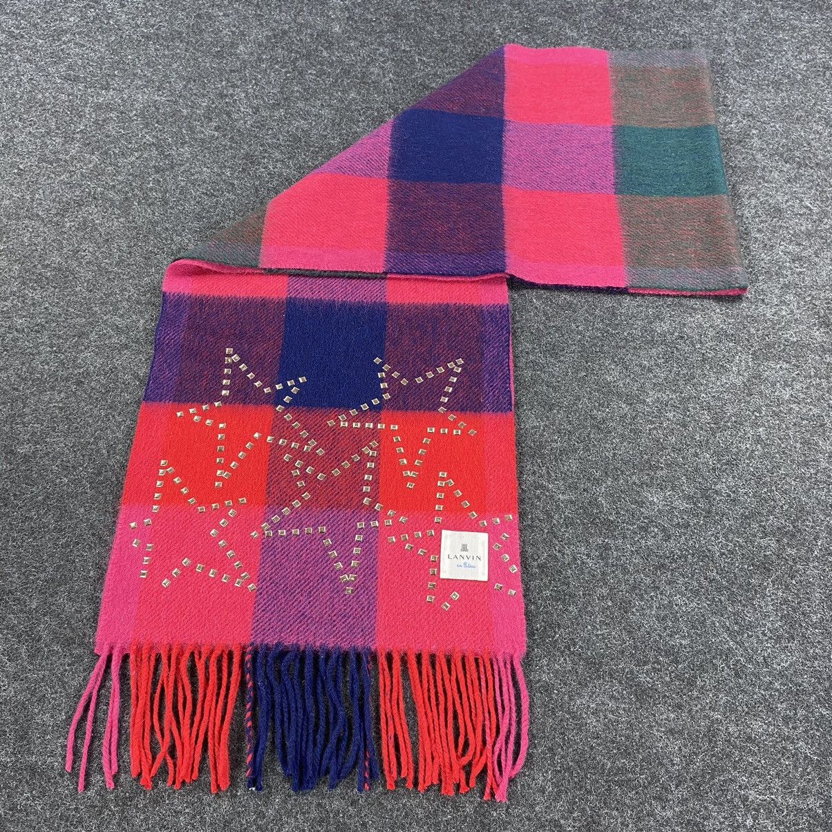 Lanvin × Vintage Lanvin Scarf # Muffler # Neckwear # D273 Size ONE SIZE - 7 Thumbnail