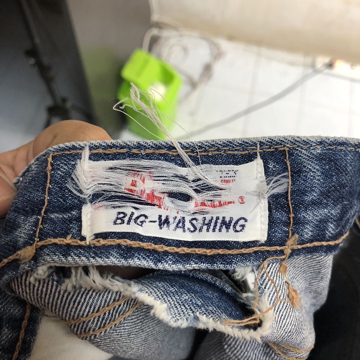 Big John Big John Blue vintage ripped Denim Pants #A2131 Size US 29 - 19 Thumbnail