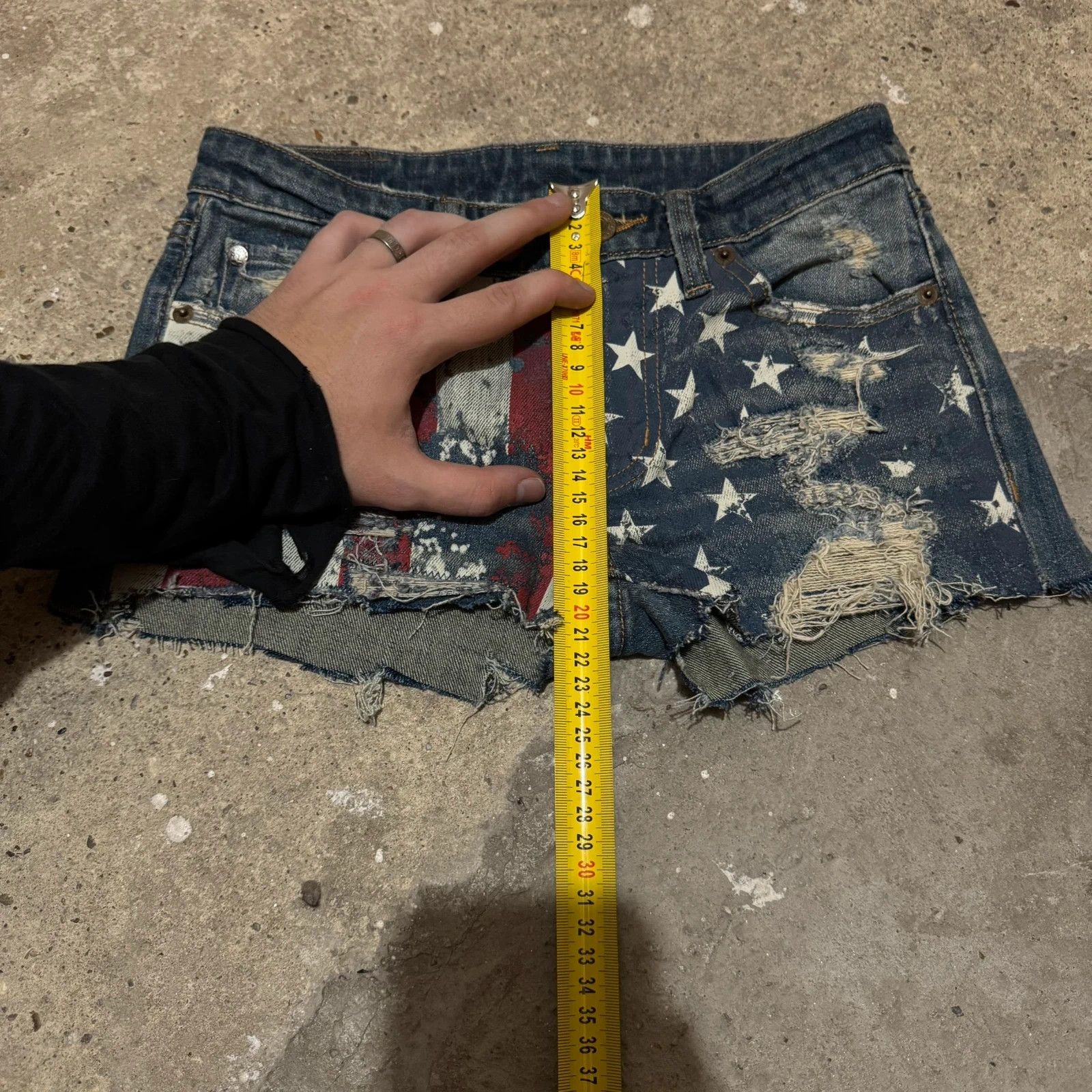 Denim & Supply Ralph Lauren Ralph lauren denim&supply usa flag print mini shorts Size 25" / US 0 / IT 36 - 10 Thumbnail