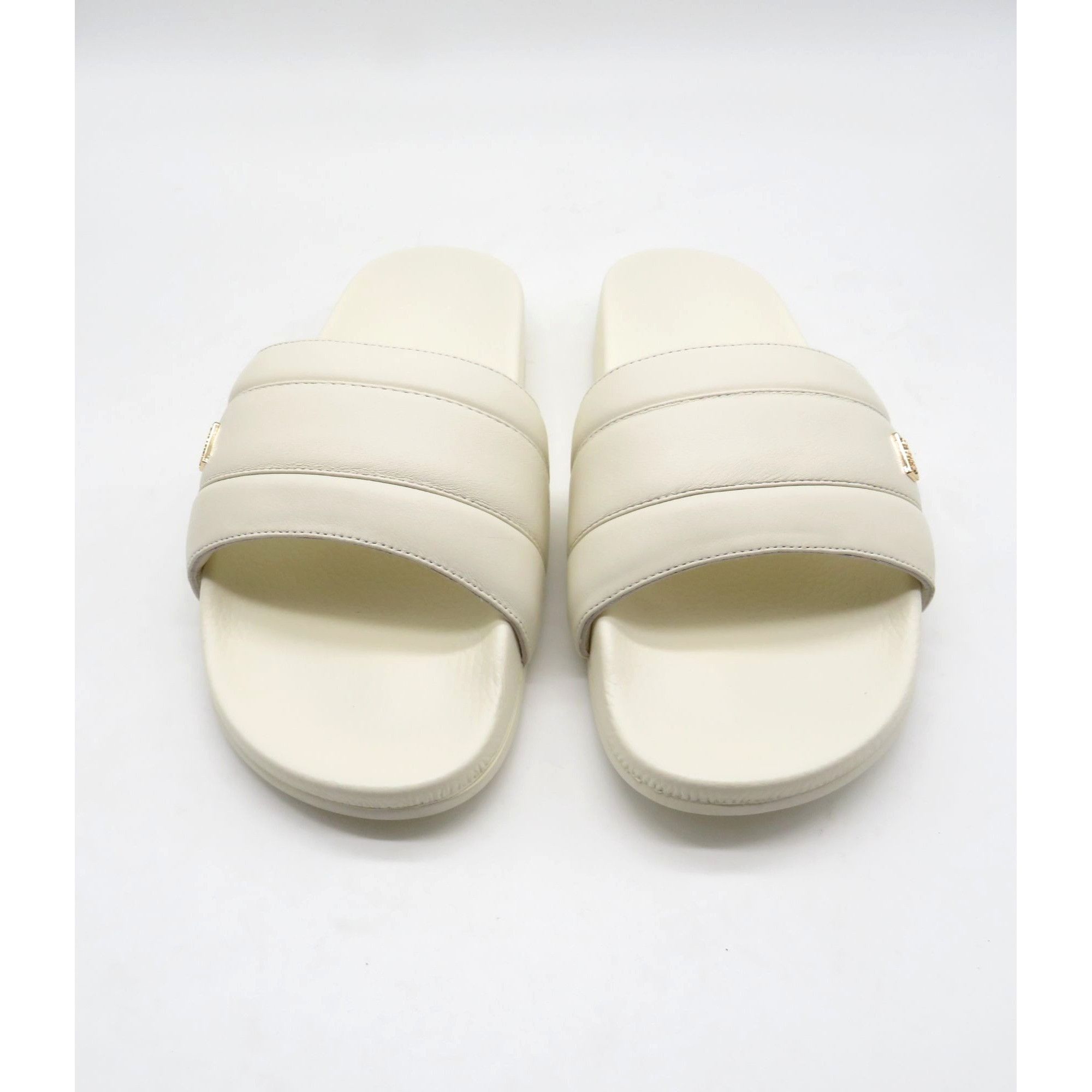 Other Australia Luxe Collective Vichy Cream Slides Sandals Womens Size US 7 / IT 37 - 3 Thumbnail