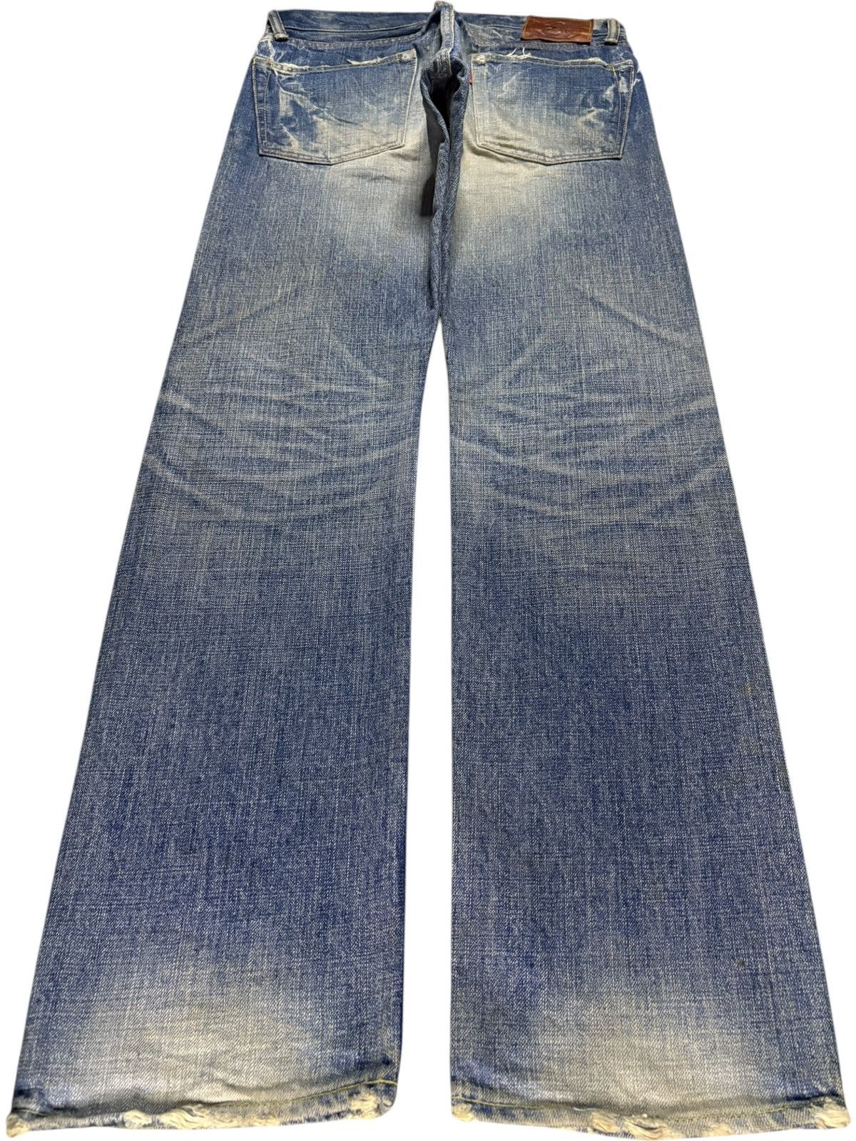 Eternal × Japanese Brand Vintage Japanese Eternal Mud Wash Distressed Loose Jeans Size US 28 / EU 44 - 2 Thumbnail