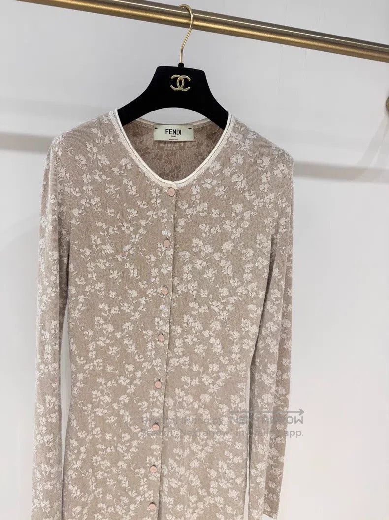Other Fendi 25FW Spring/Summer Show Long Open Cardigan Jacket wi Size XS / US 0-2 / IT 36-38 - 3 Thumbnail