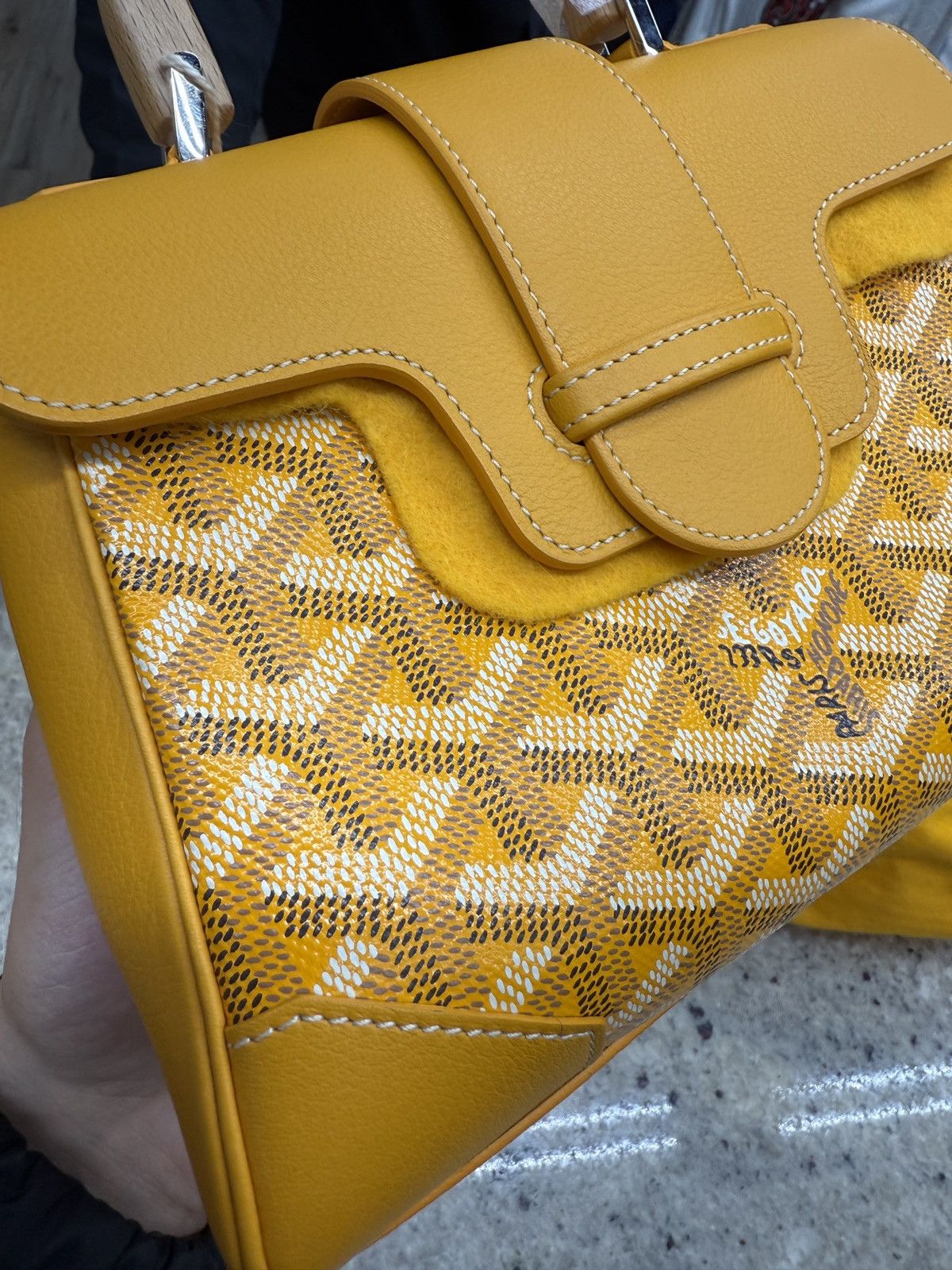 Goyard Goyard Yellow Mini Bag Size ONE SIZE - 2 Thumbnail