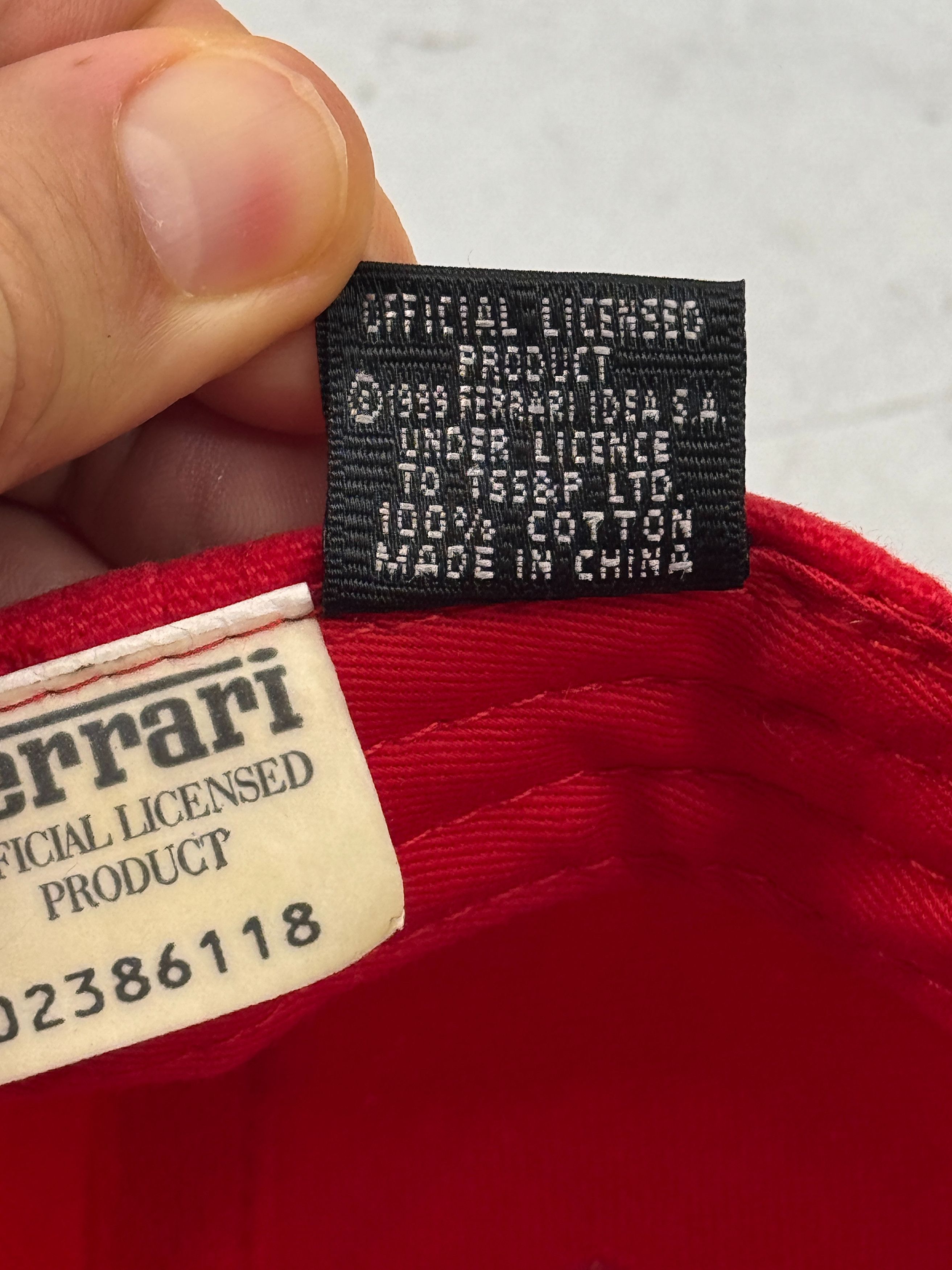 Ferrari Vintage 1999 Ferrari Baseball Cap Formula1 Racing Team Size ONE SIZE - 14 Thumbnail