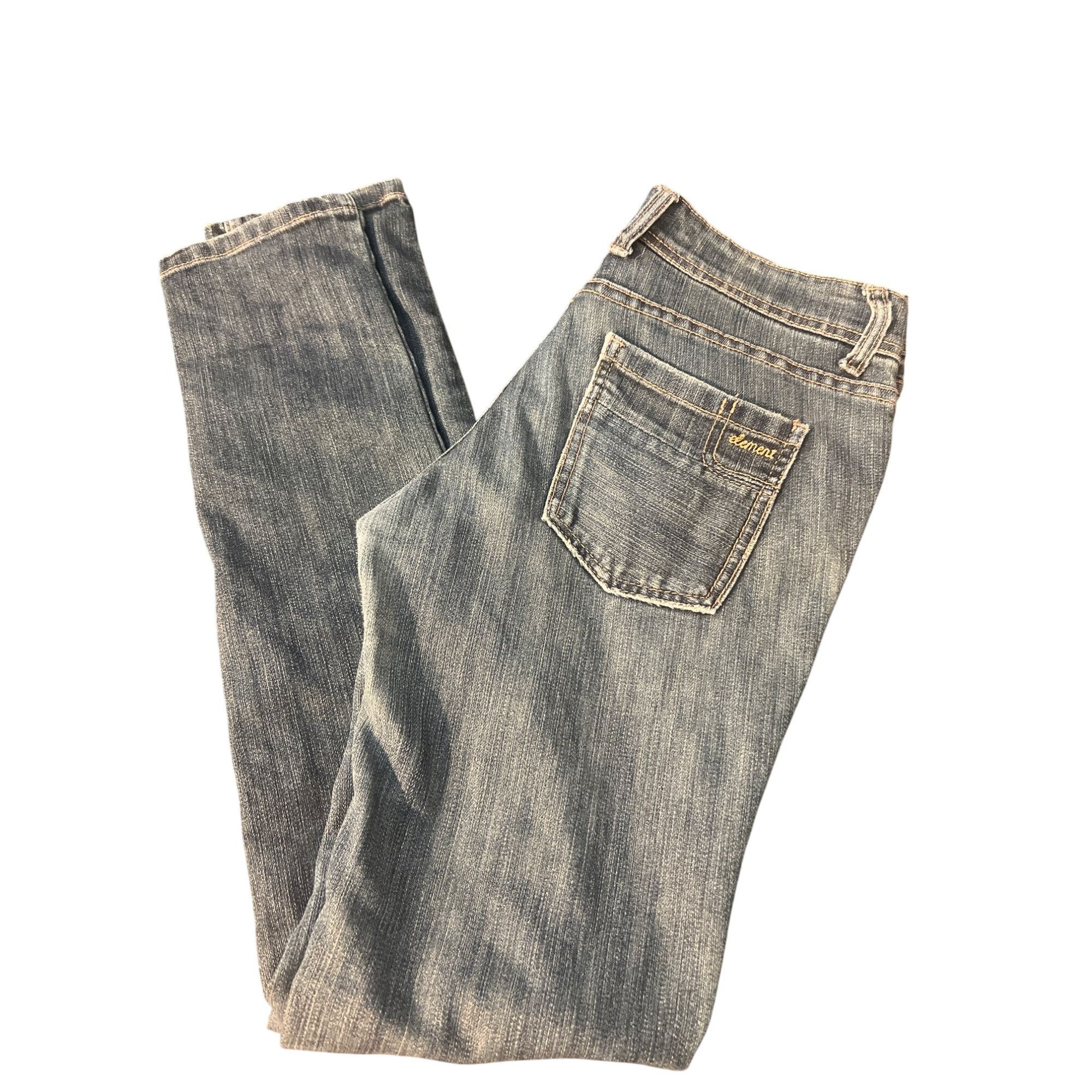 Element Element Denim Jeans Daryl Indigo Light Distressing Blue Mid Size 30" / US 8 / IT 44 - 3 Thumbnail