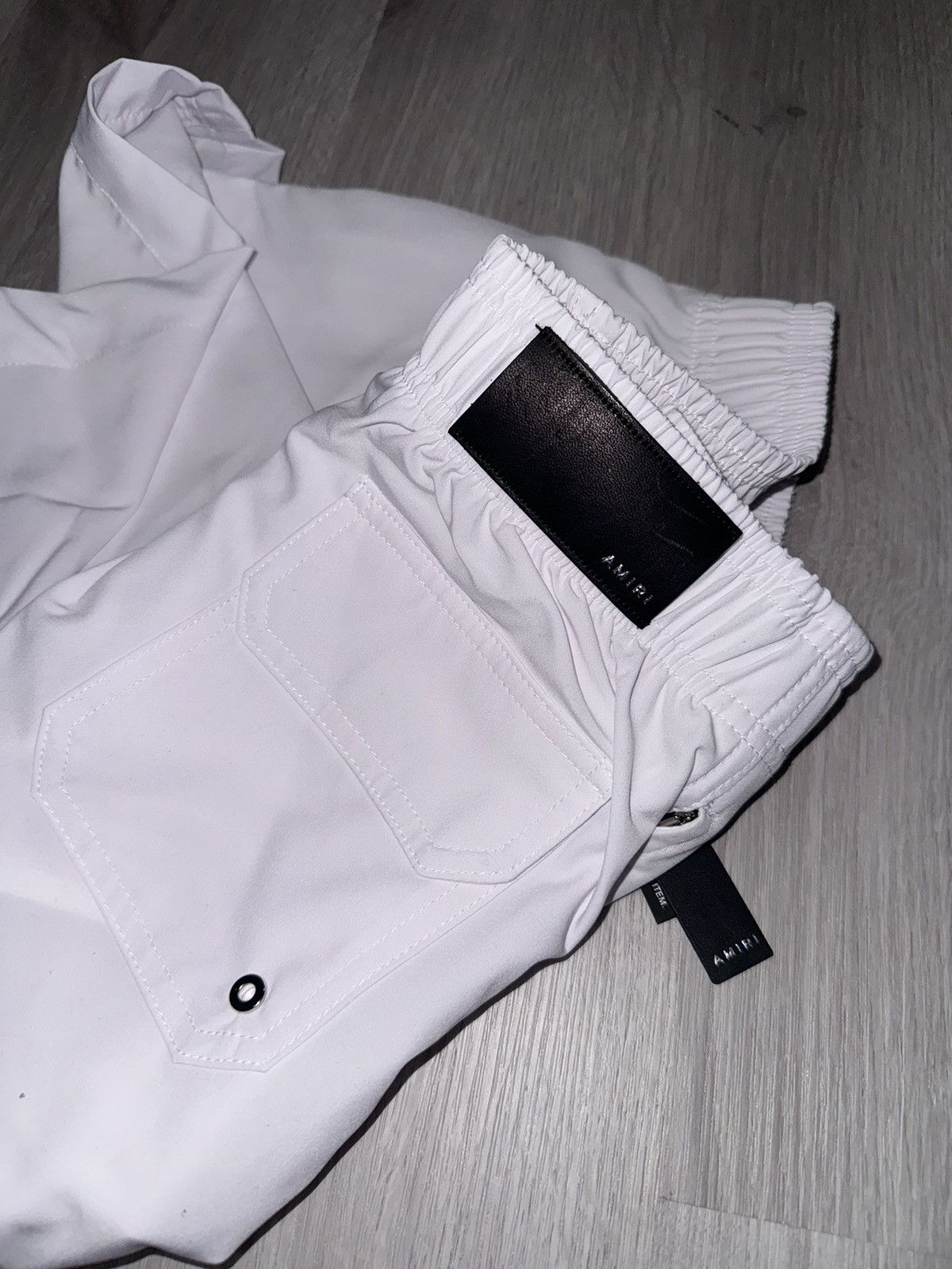 Amiri Amiri MA Bar Swim Trunks White Size US 28 / EU 44 - 6 Thumbnail