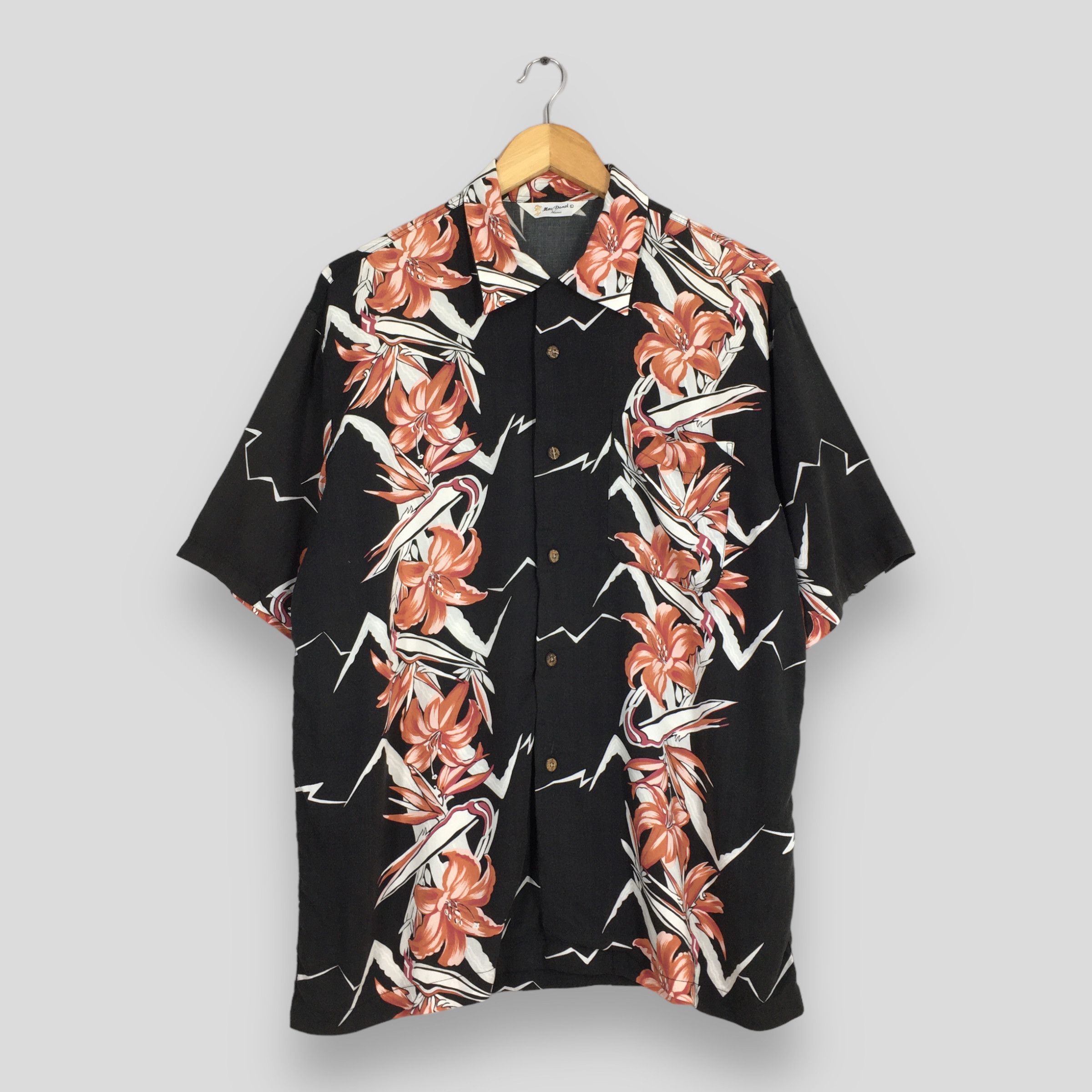 Vintage Vintage Hawaiian Aloha Floral Shirts Men Large Size US L / EU 52-54 / 3 - 1 Thumbnail