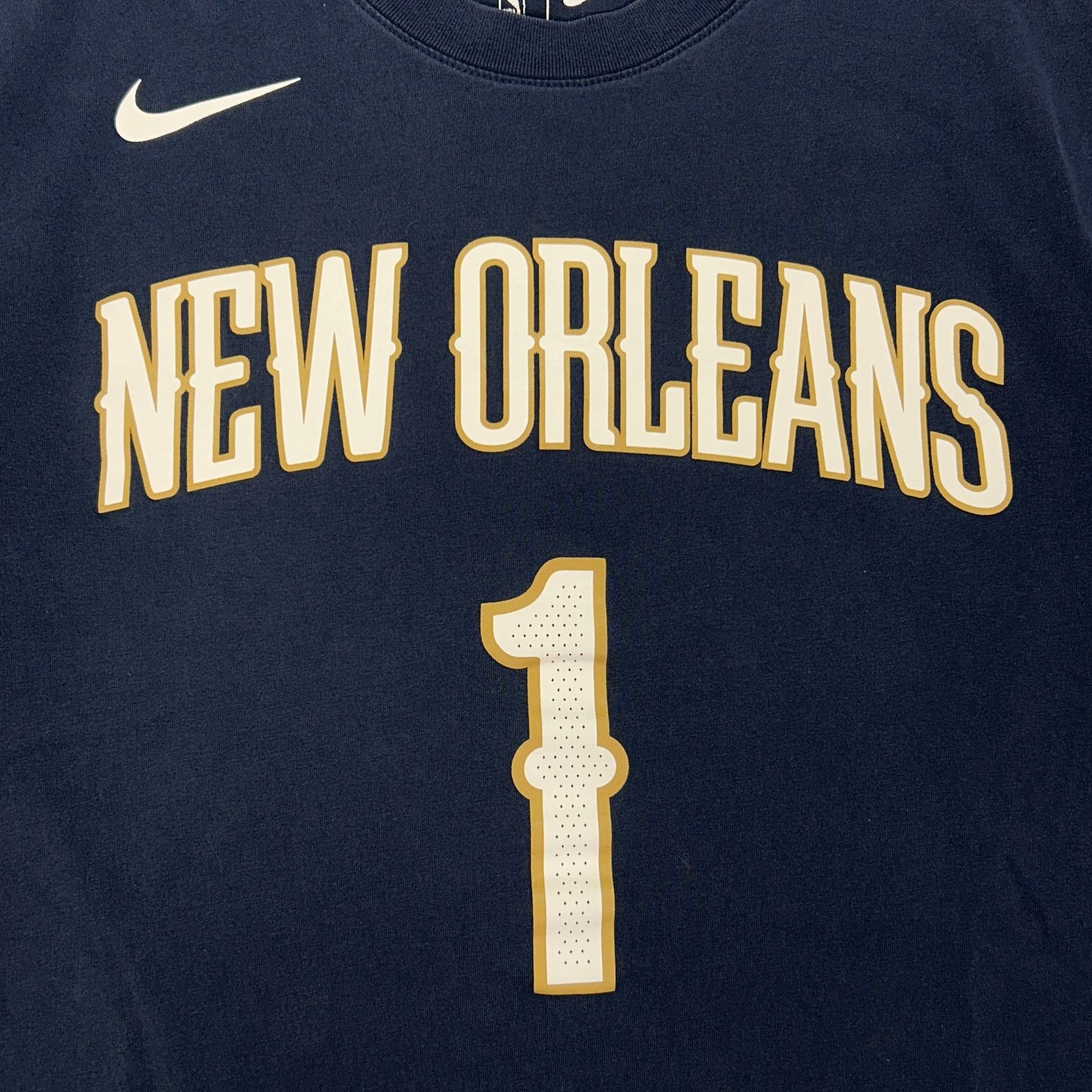 Nike Nike Zion Williamson New Orleans Pelicans tshirt jersey ms L Size US L / EU 52-54 / 3 - 3 Thumbnail