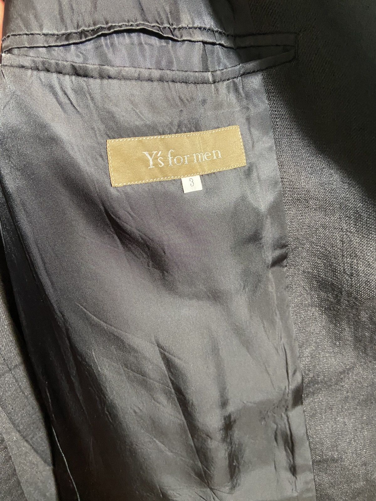 Y's for Men × Yohji Yamamoto Y’s for Men Oversized 3 Button Jacket Size 38R - 4 Thumbnail