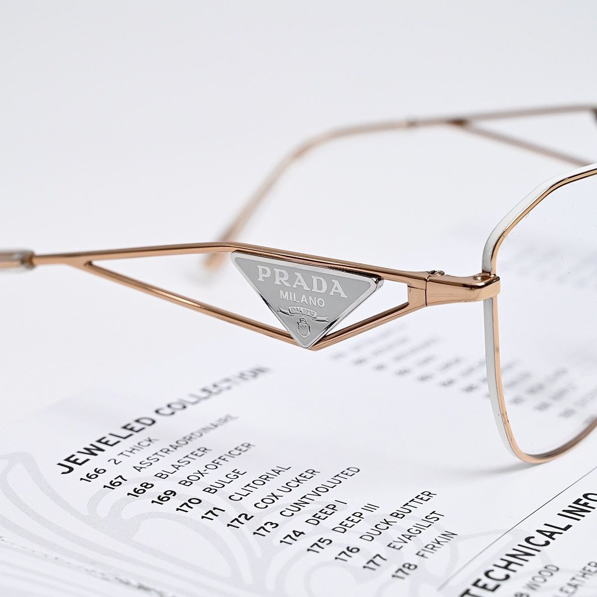 Miu Miu PRADA 0PR 52ZV GLASSES Size ONE SIZE - 3 Thumbnail