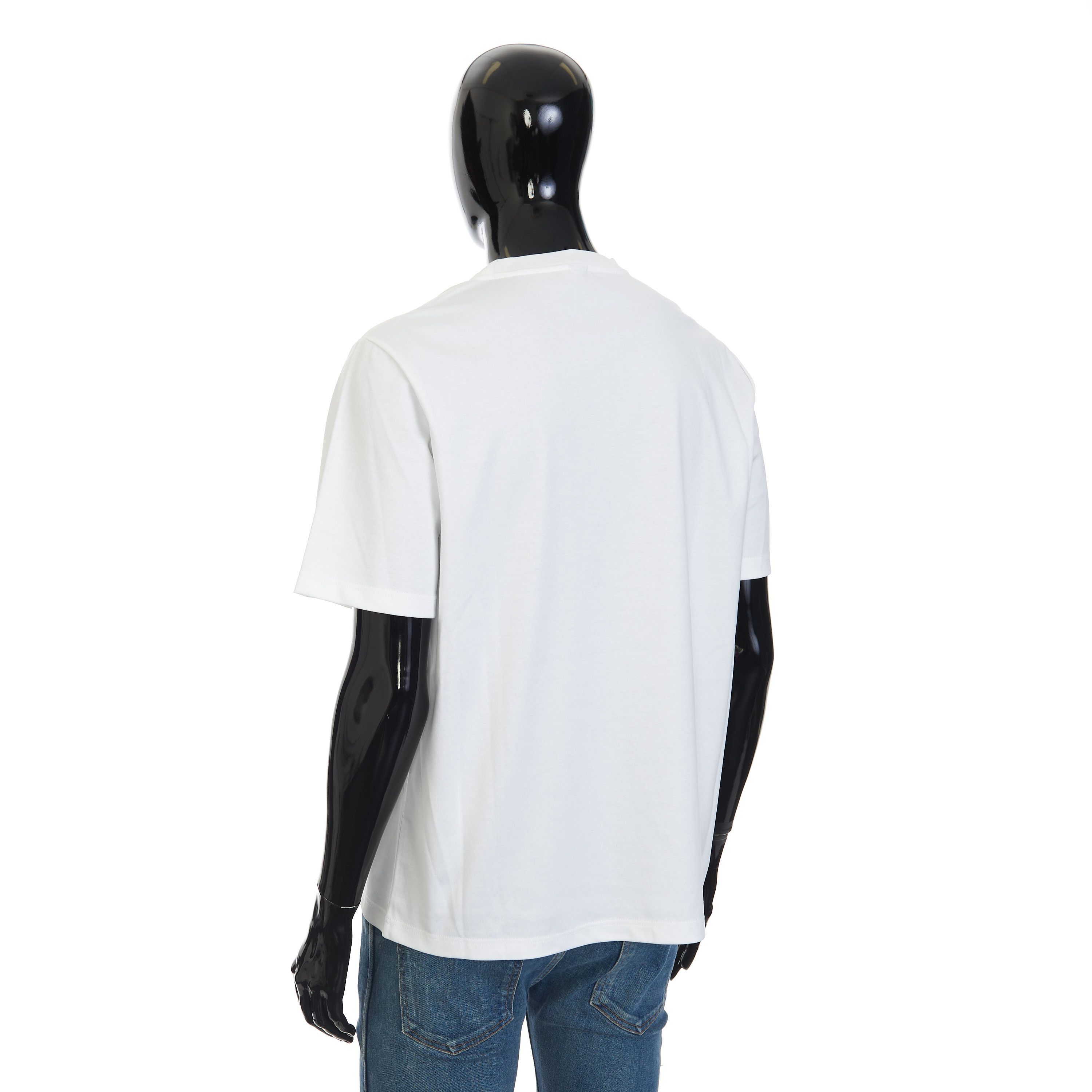 Berluti Embroidered Scritto T-shirt In White Cotton Size US XXL / EU 58 / 5 - 4 Thumbnail