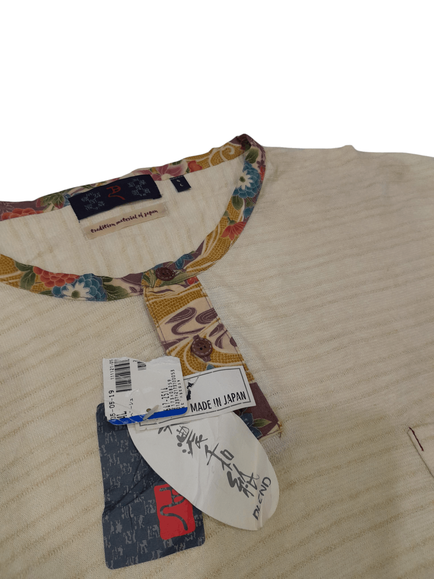 Japanese Brand Japan Shirt Oversized Traditional Art (F397) Size US XXL / EU 58 / 5 - 4 Thumbnail
