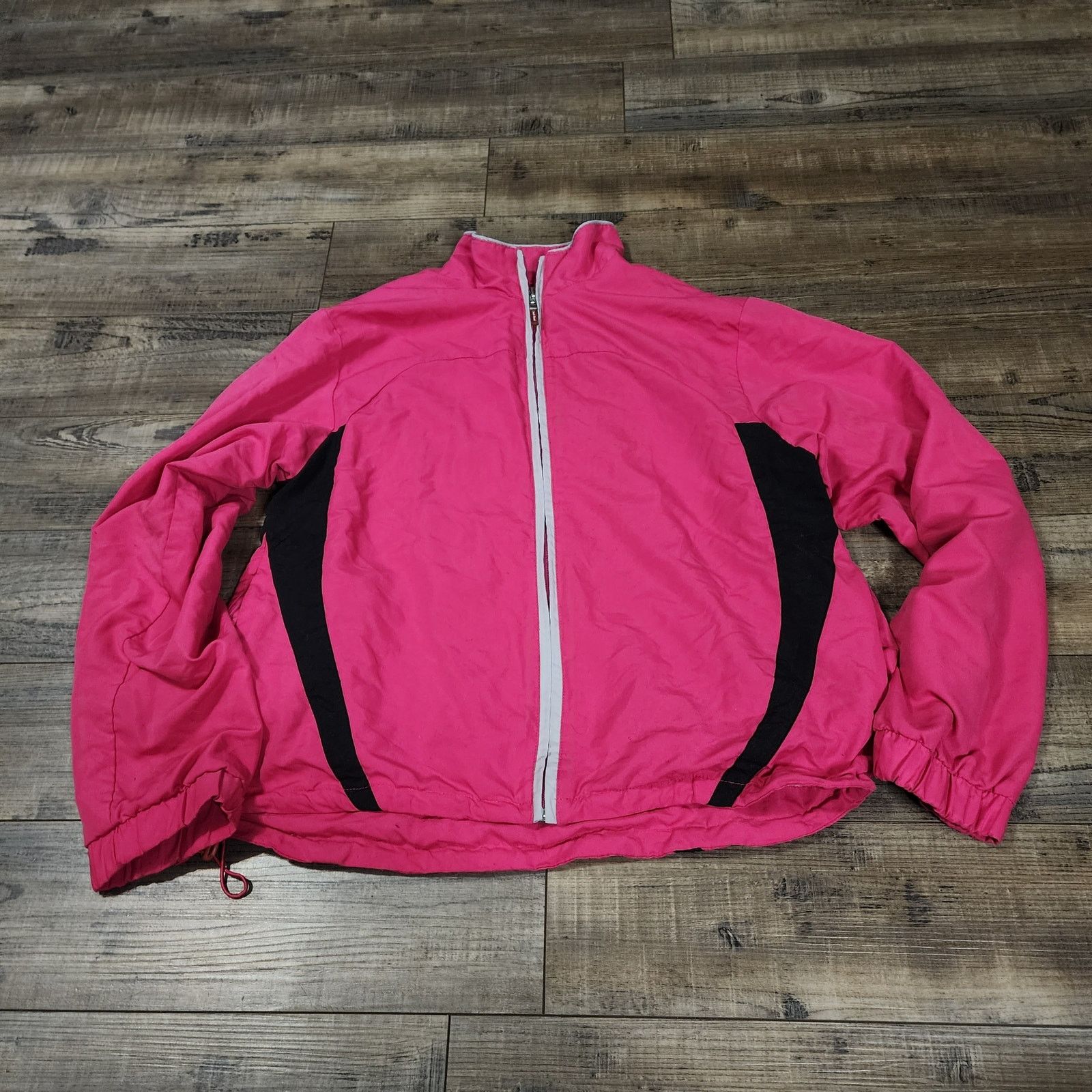 Duck Head Vintage Duck Head pink windbreaker jacket size S Y2K 2421 Size L / US 10 / IT 46 - 6 Thumbnail
