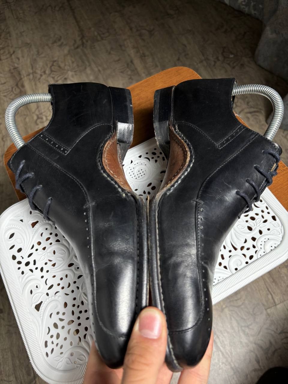 Pal Zileri Pal Zileri Oxford Split Toe Dress Shoes Made in Italy Size US 7 / EU 40 - 6 Thumbnail