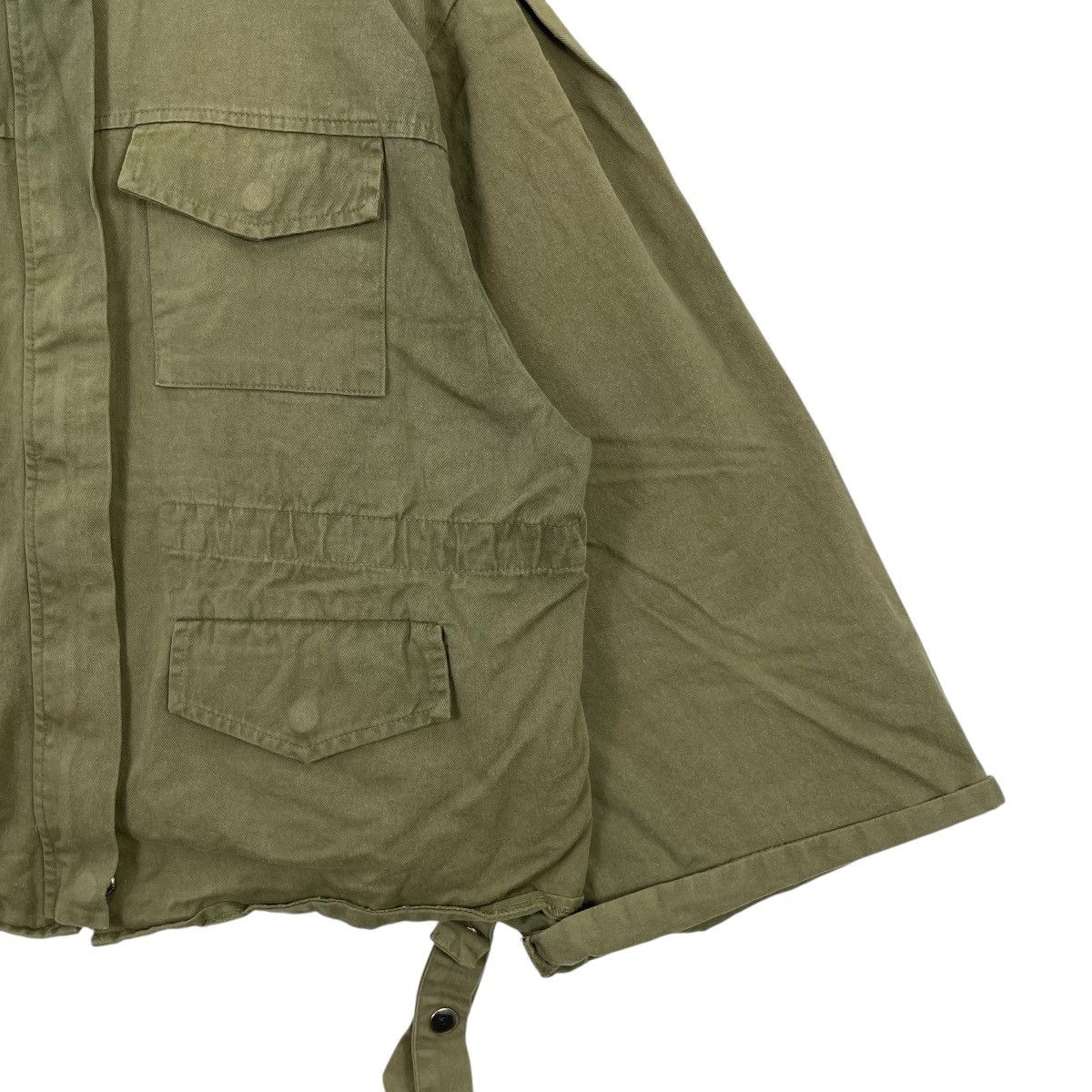 Japanese Brand DHOLIC Cropped Top Military Style Jacket Size US L / EU 52-54 / 3 - 4 Thumbnail
