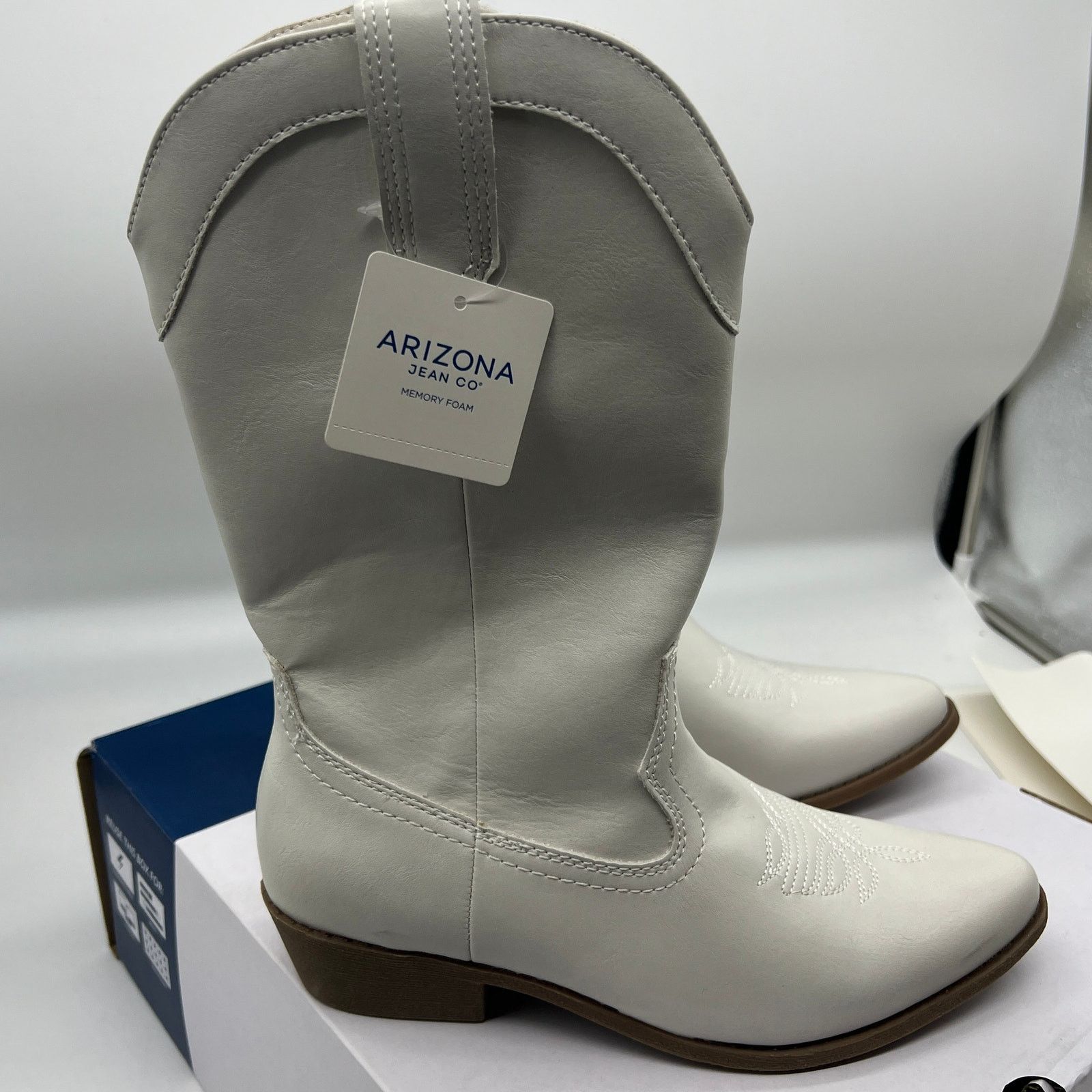 Other Arizona Jean Co Womens Western Heel Bootie Size US 7.5 / IT 37.5 - 2 Thumbnail