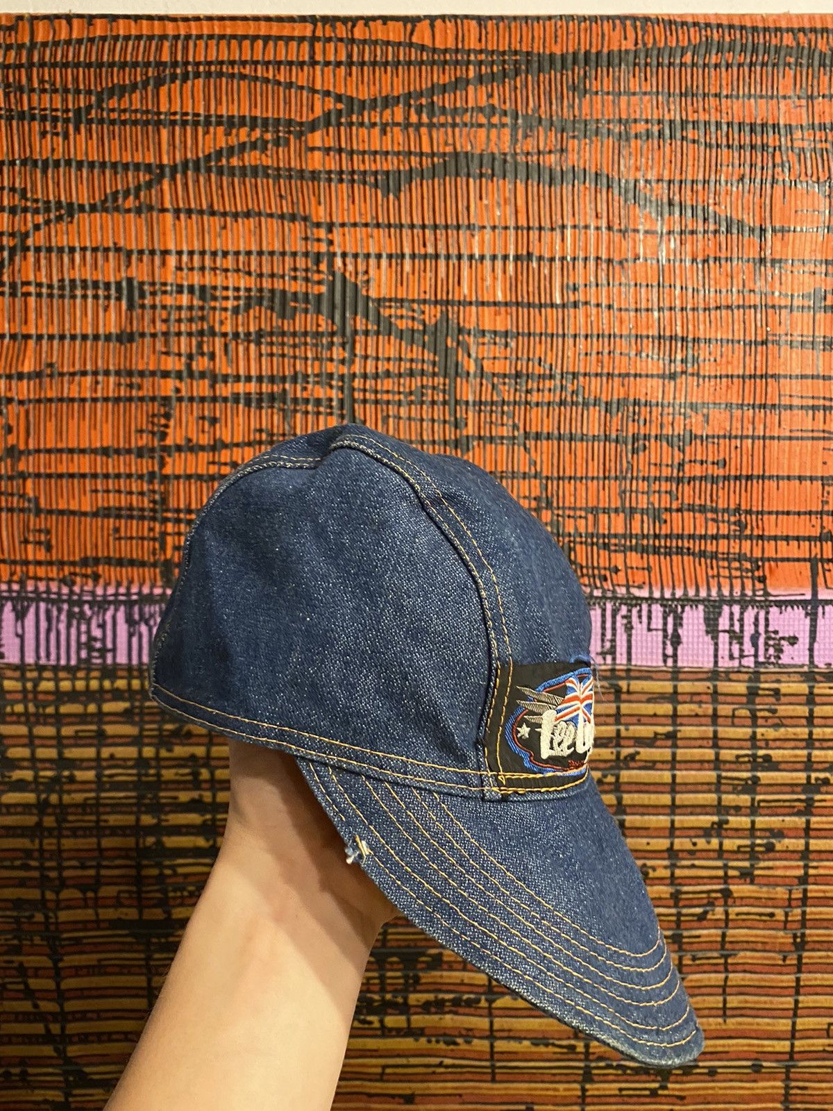 Lee × Levi's × Vintage Crazy vintage archival Lee Cooper jeans hat cap 80s Size ONE SIZE - 5 Thumbnail