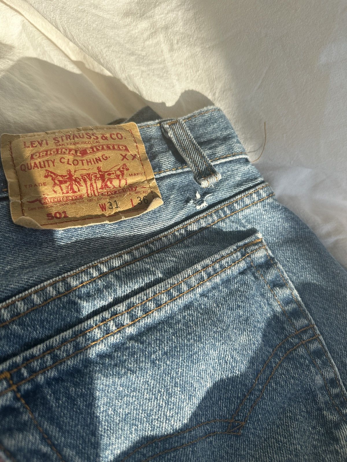 Levi's Levis jeans W31 L36 Size 26" / US 2 / IT 38 - 4 Thumbnail